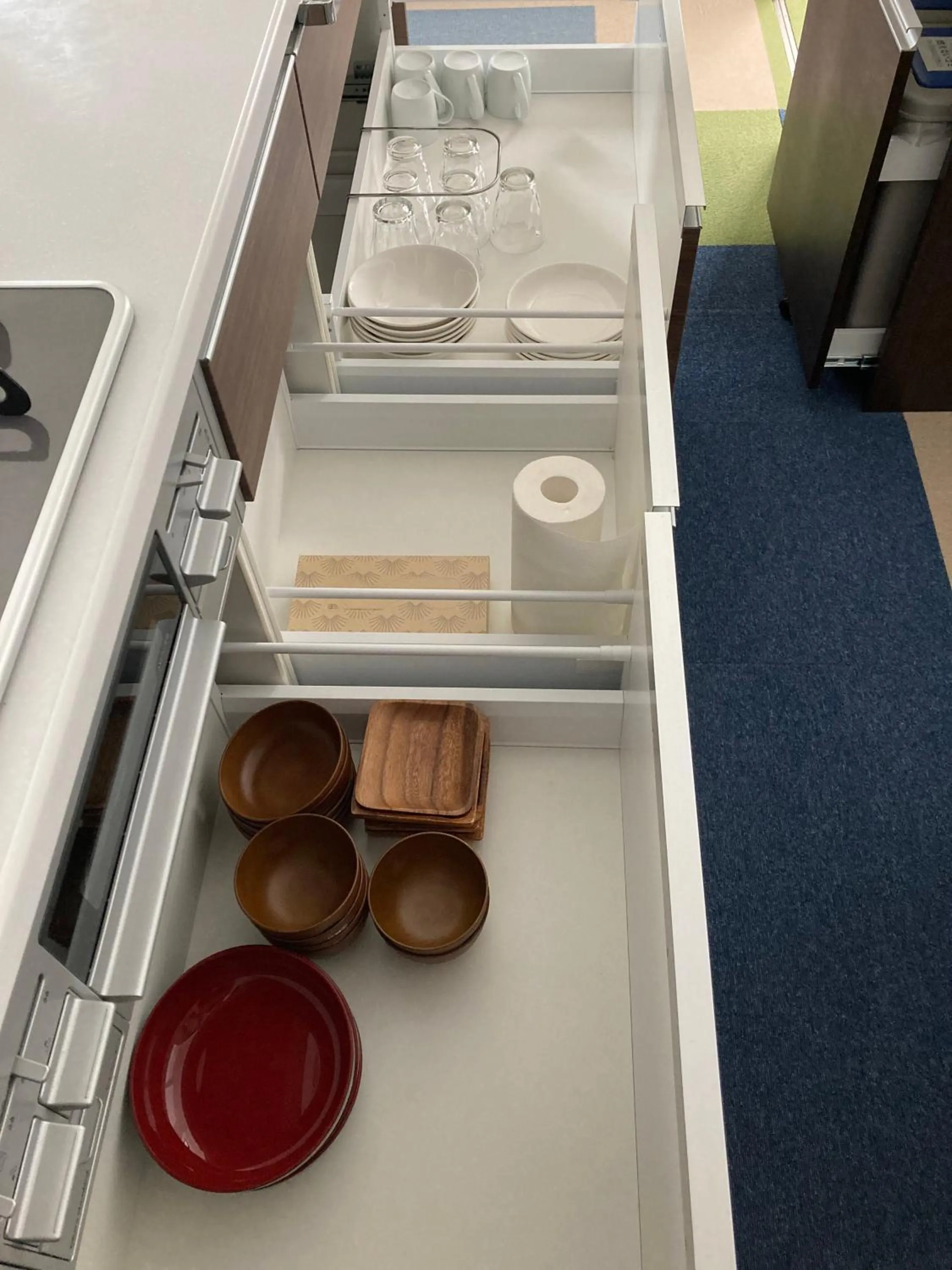 Kitchen or kitchenette in A.T. Hotel Hakata