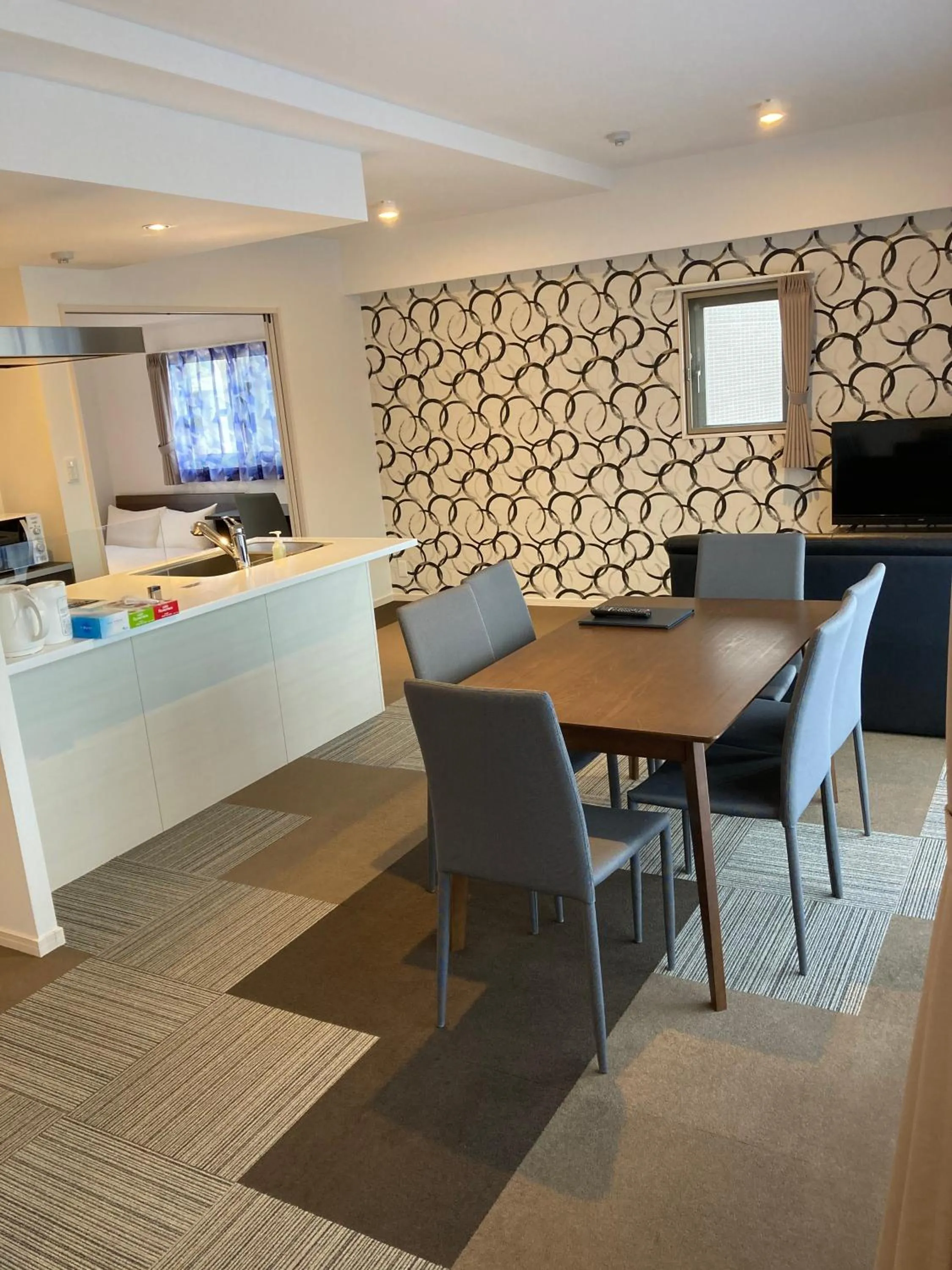 Living room in A.T. Hotel Hakata