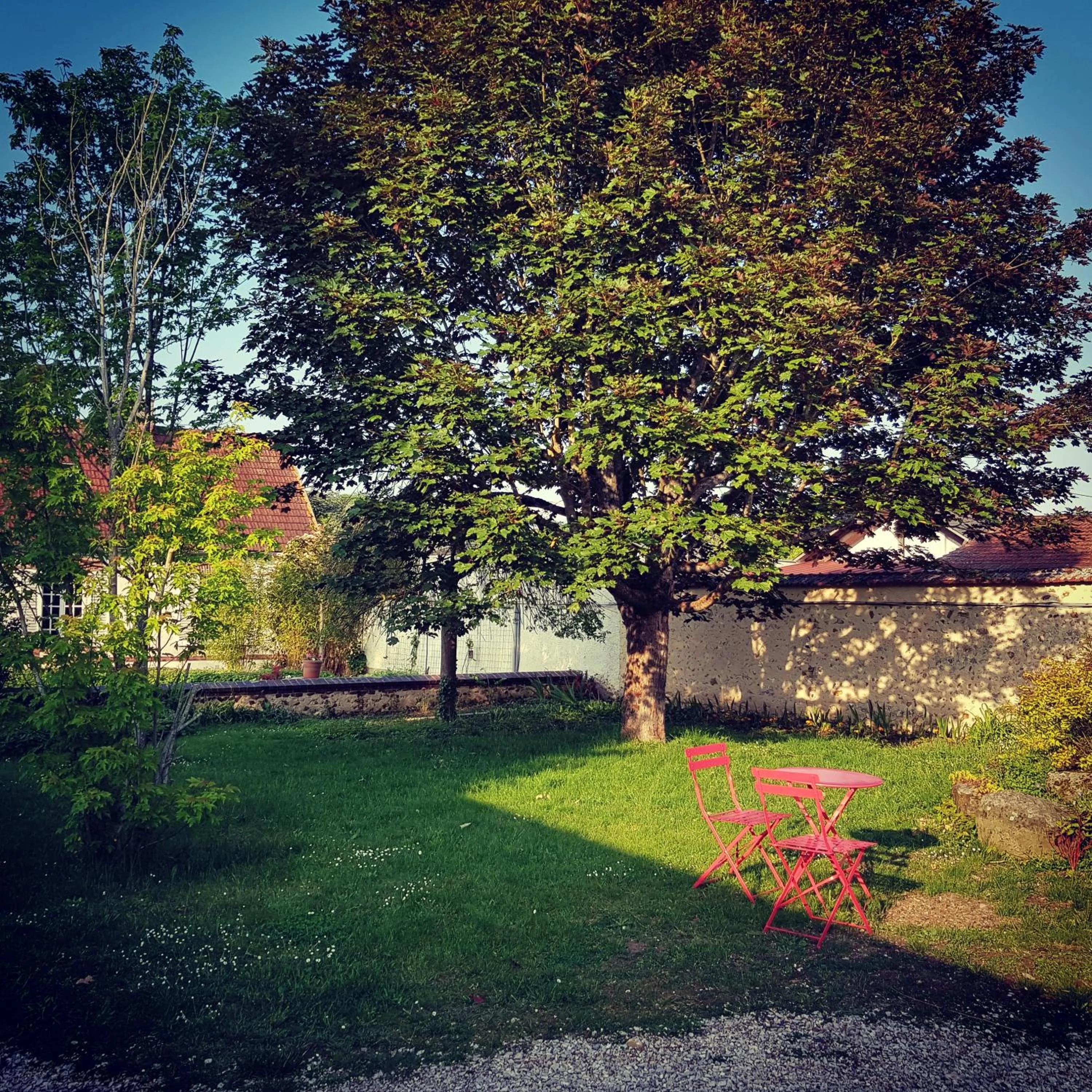 Garden in L'havre de Saint Germain