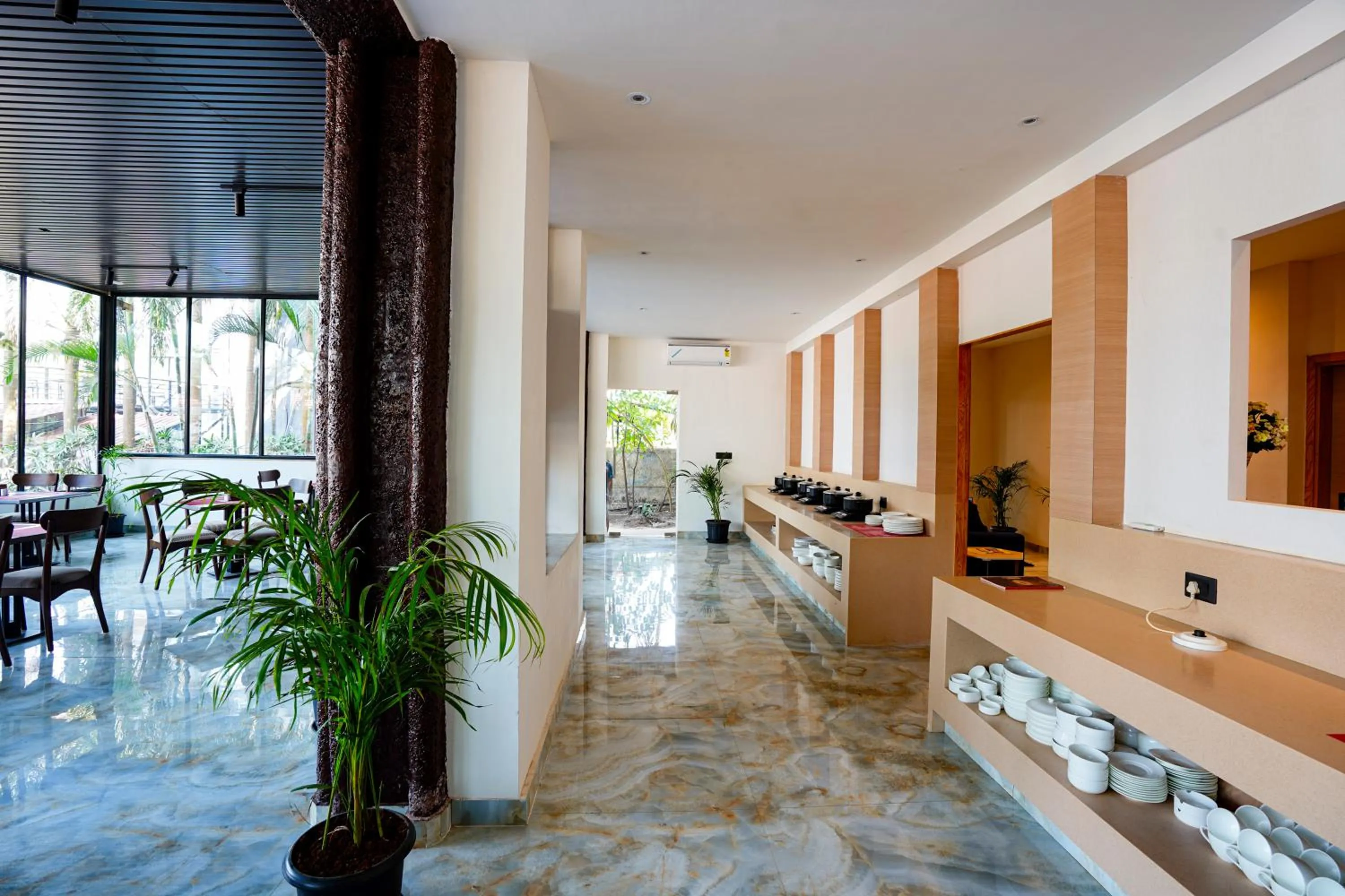 Restaurant/places to eat in Hotel Meraden Opus , Anjuna Beach Goa