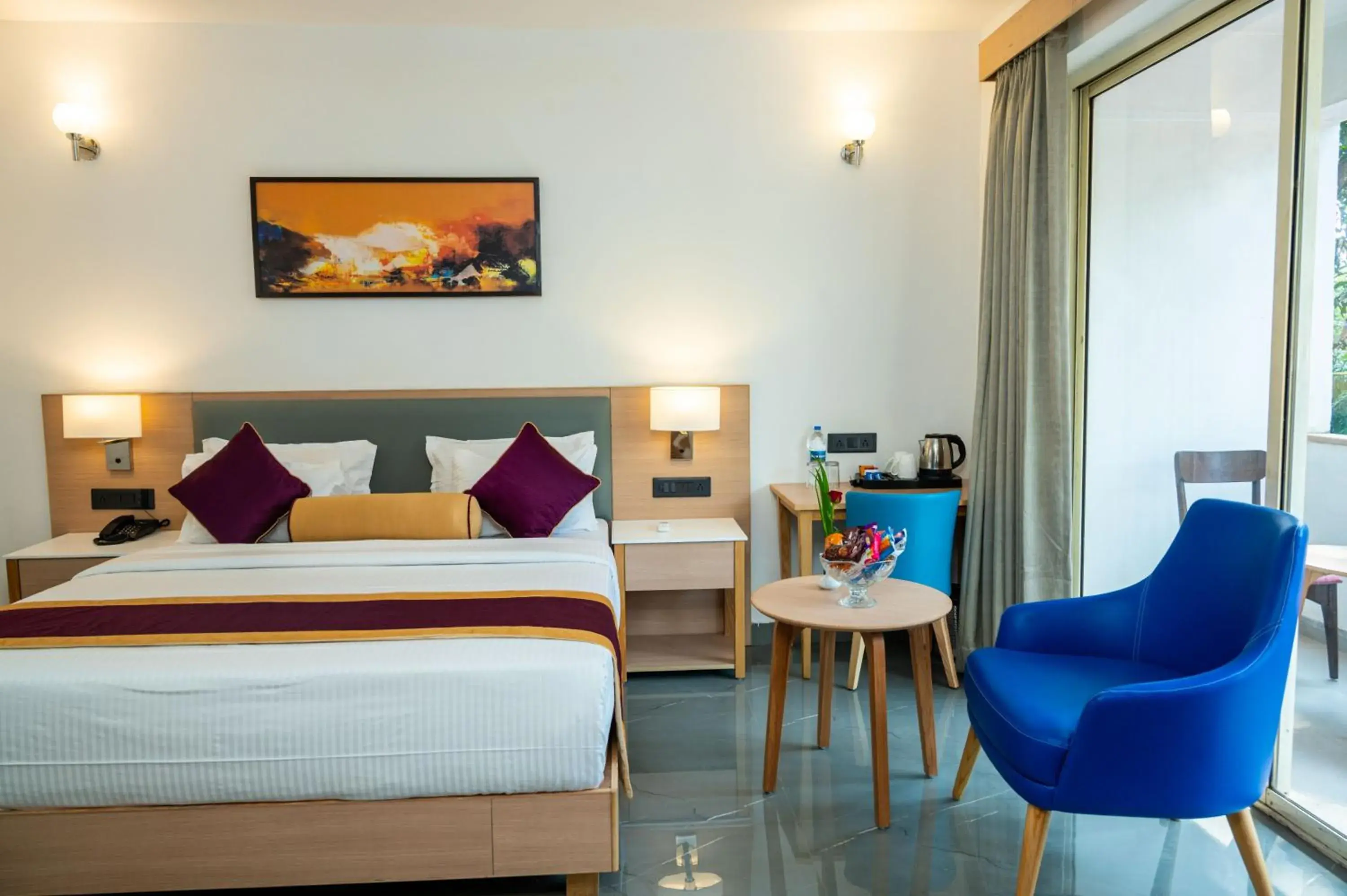 View (from property/room), Bed in Hotel Meraden Opus , Anjuna Beach Goa View (from property/room), Bed in Hotel Meraden Opus , Anjuna Beach Goa