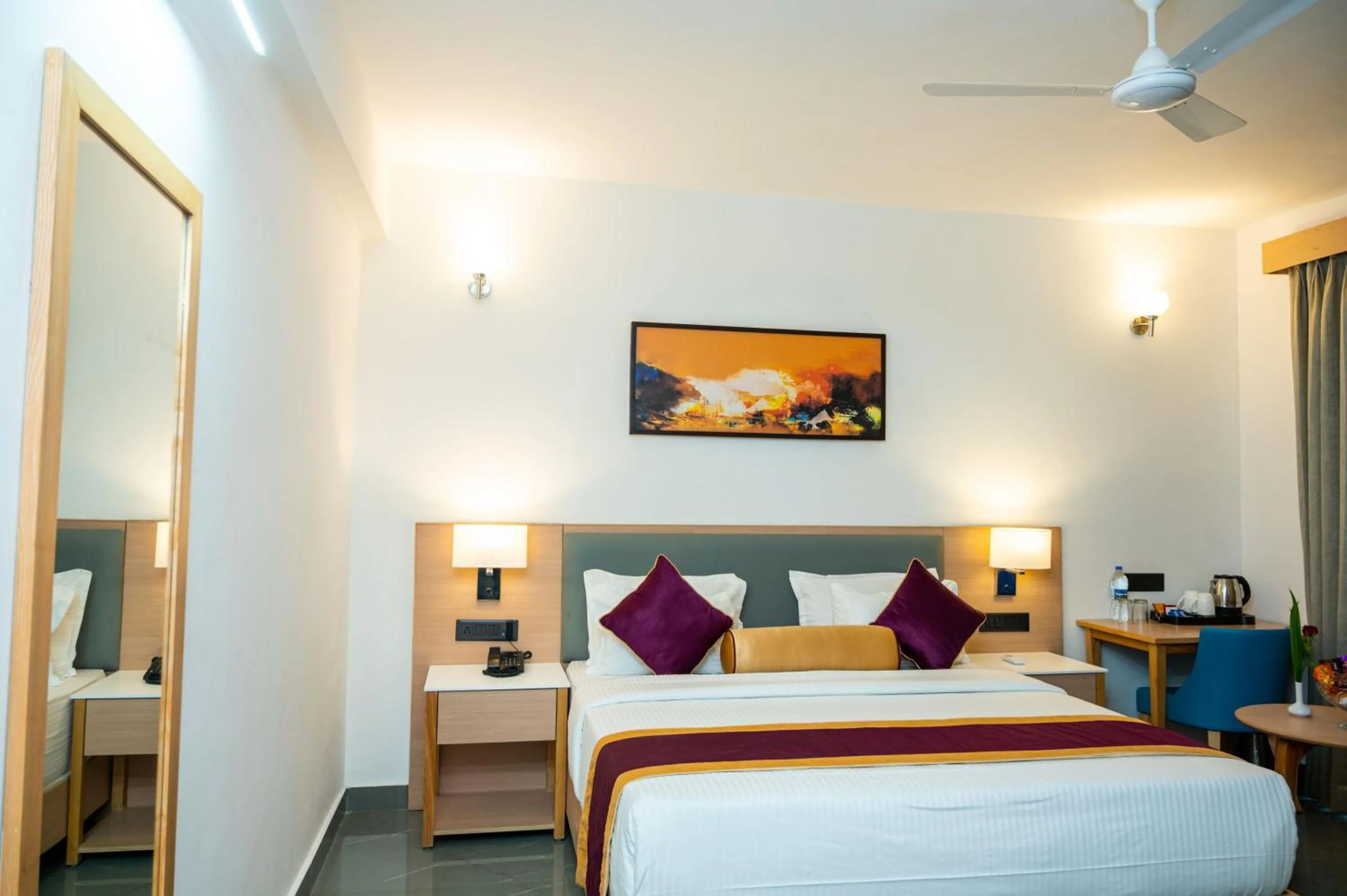 Bed in Hotel Meraden Opus , Anjuna Beach Goa