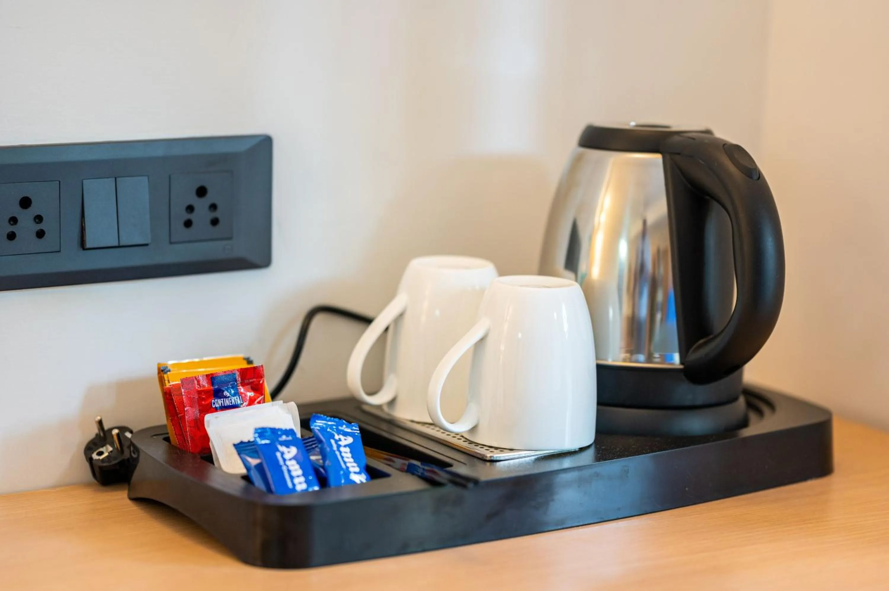 Coffee/tea facilities in Hotel Meraden Opus , Anjuna Beach Goa