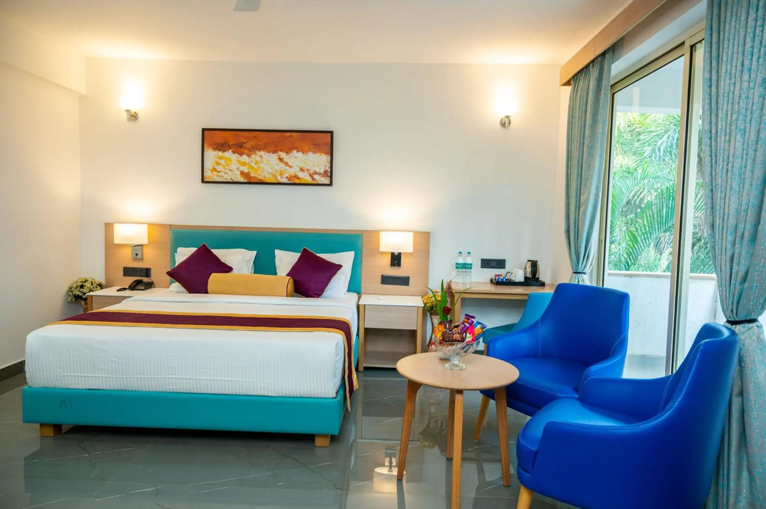 View (from property/room), Bed in Hotel Meraden Opus , Anjuna Beach Goa View (from property/room), Bed in Hotel Meraden Opus , Anjuna Beach Goa