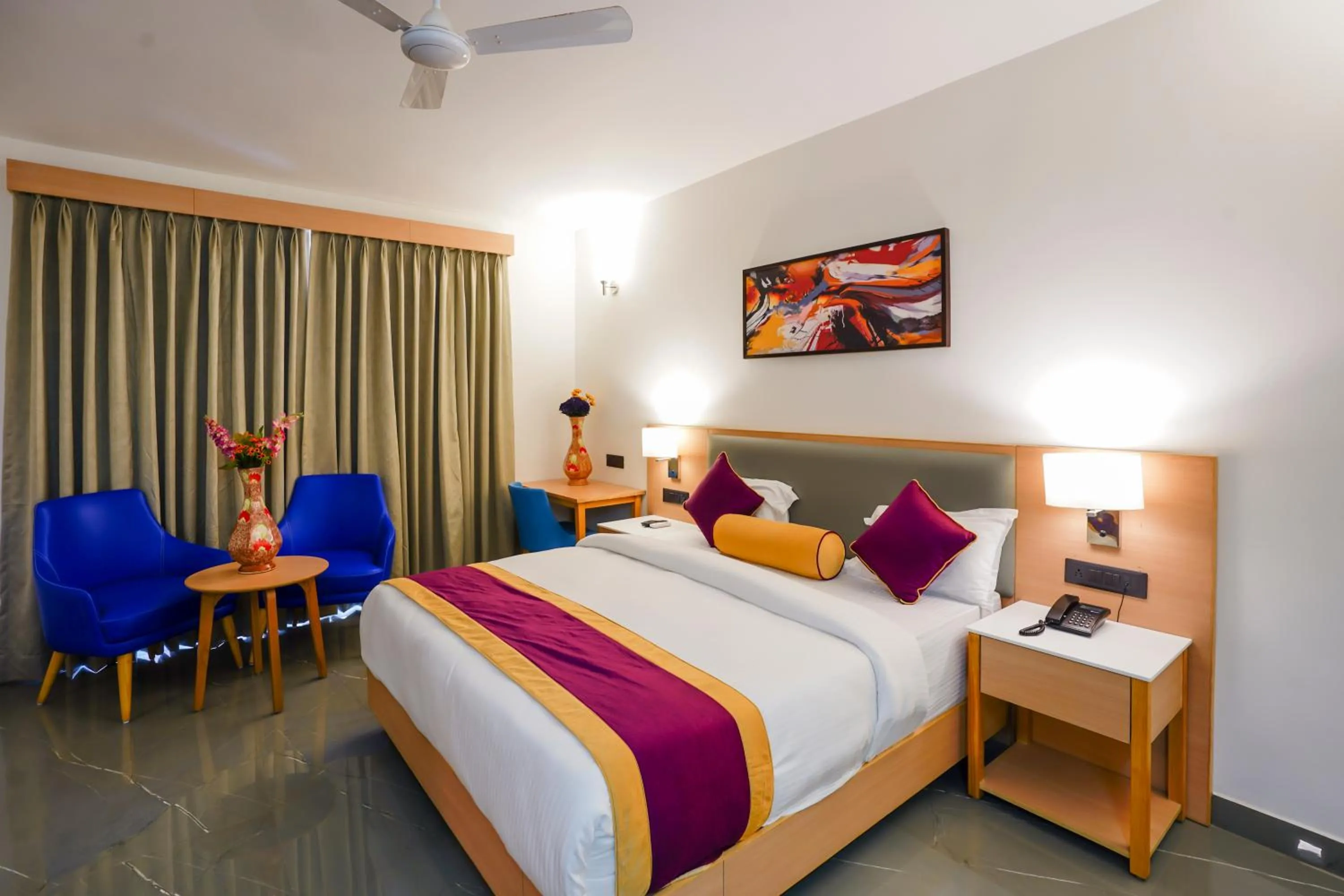 Bed in Hotel Meraden Opus , Anjuna Beach Goa