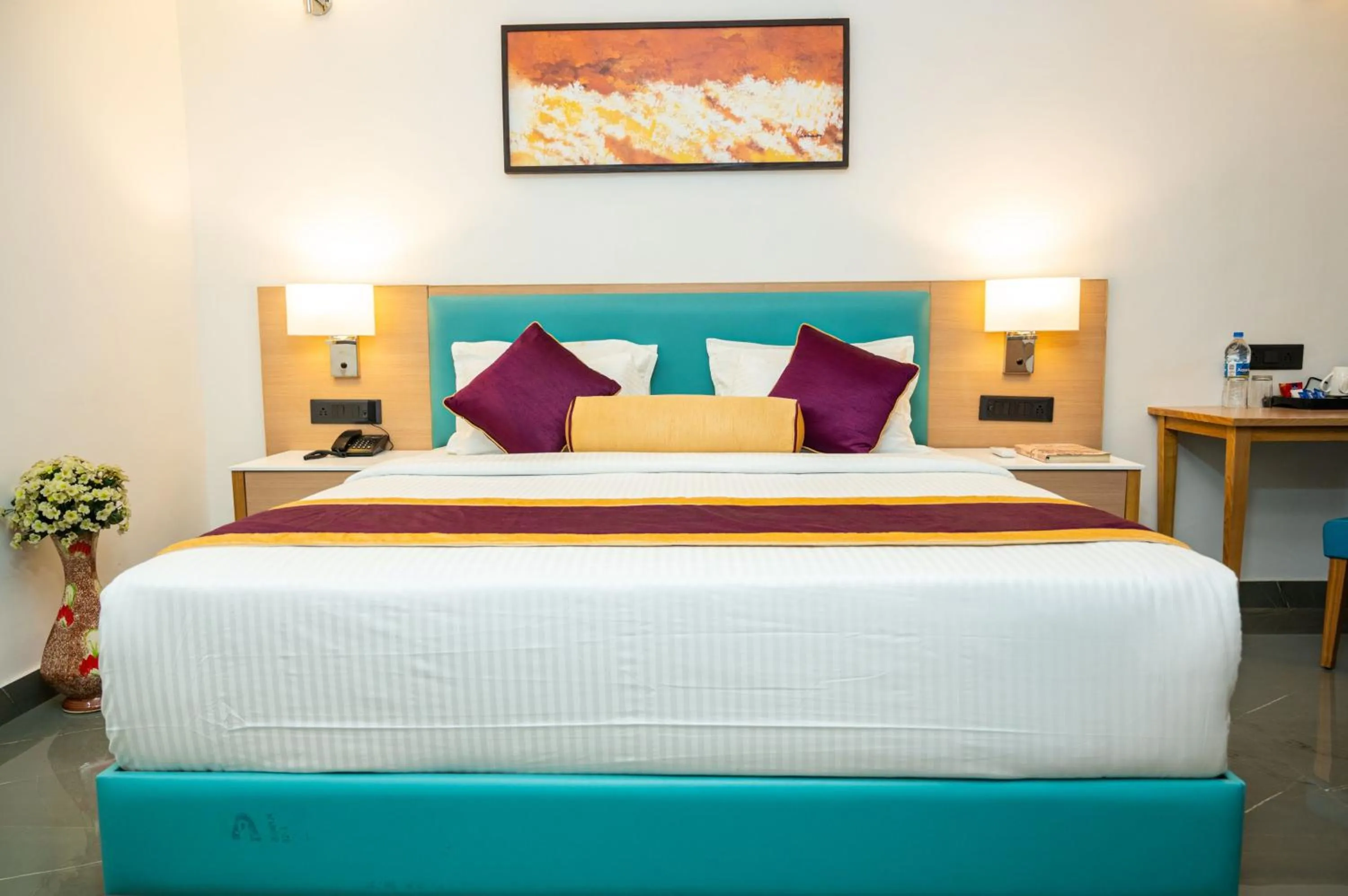 Bed in Hotel Meraden Opus , Anjuna Beach Goa