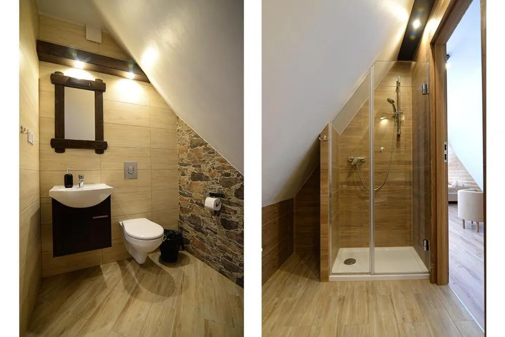 Bathroom in Miodowy Dworek