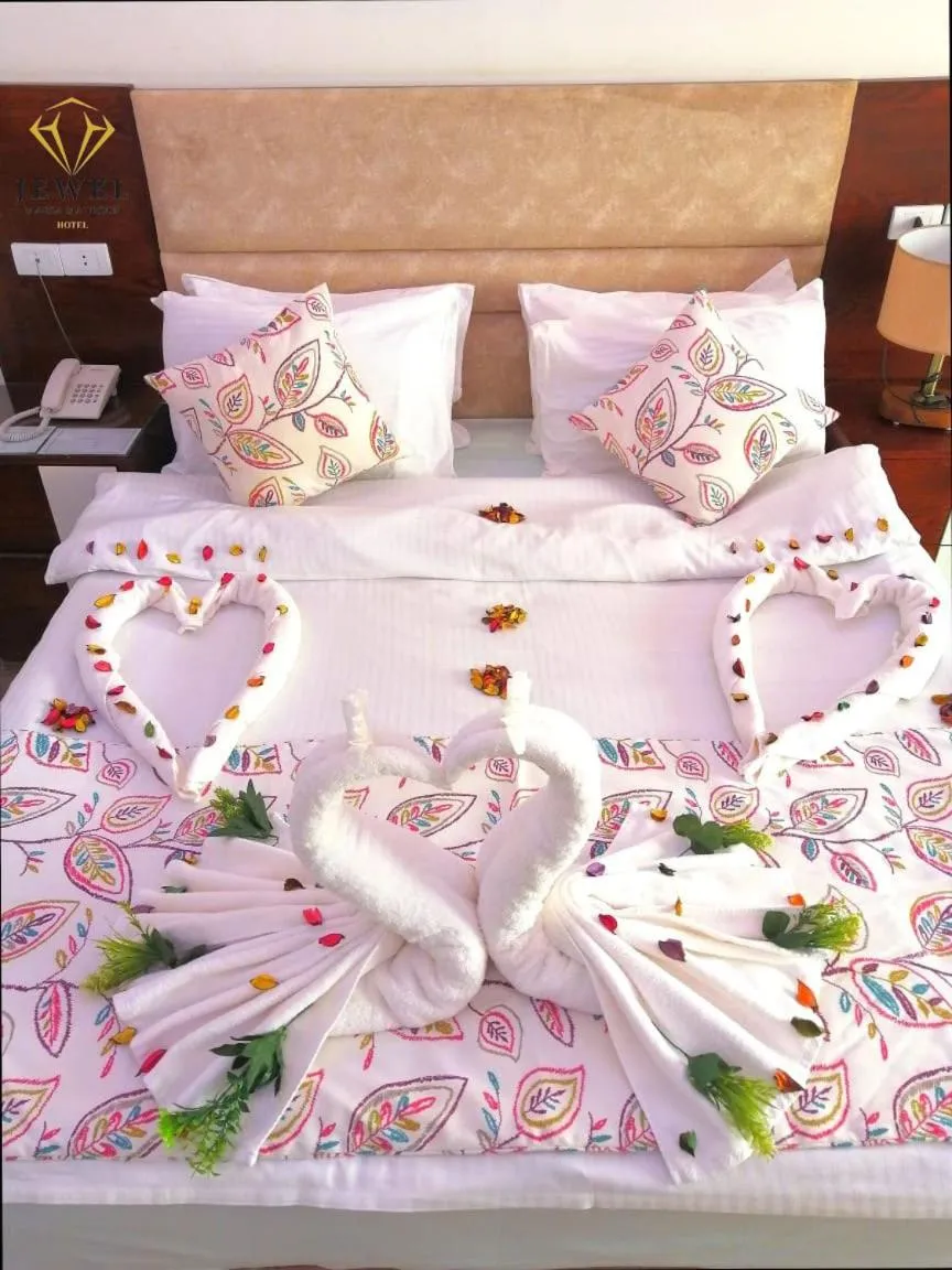 Bed in Jewel Matrouh Hotel