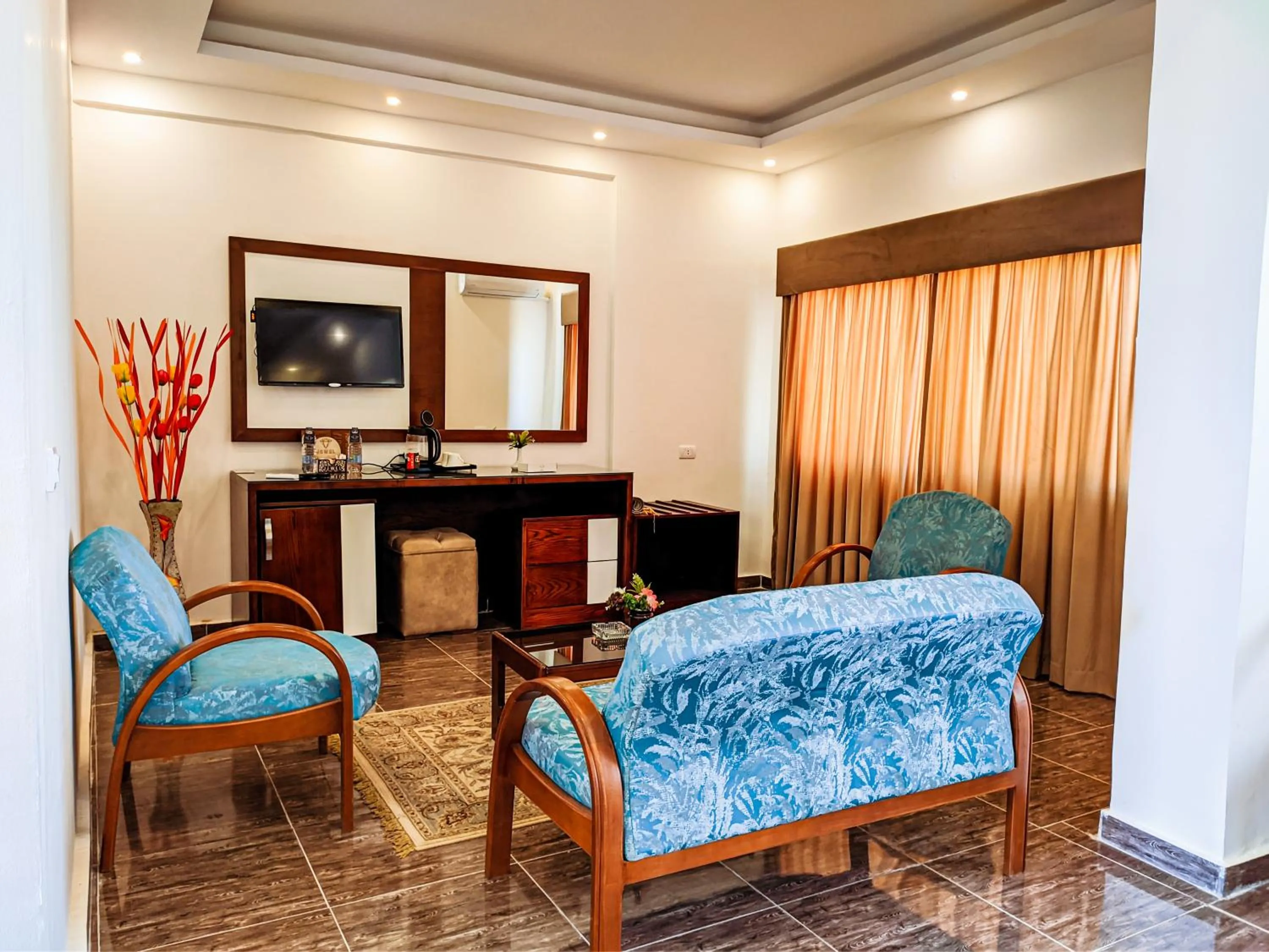 Seating area in Jewel Matrouh Hotel