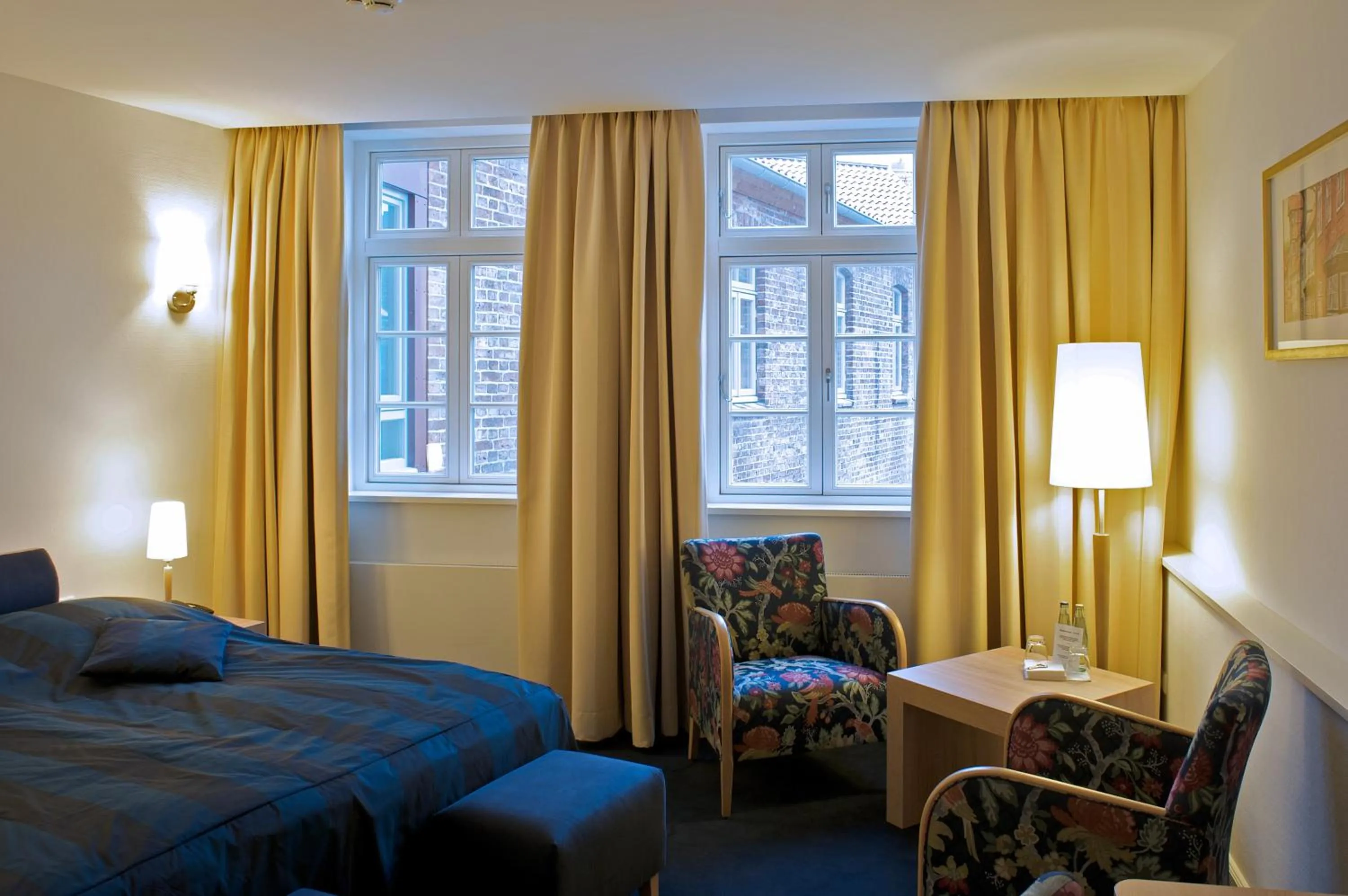 Bed in Hotel Bremer Hof