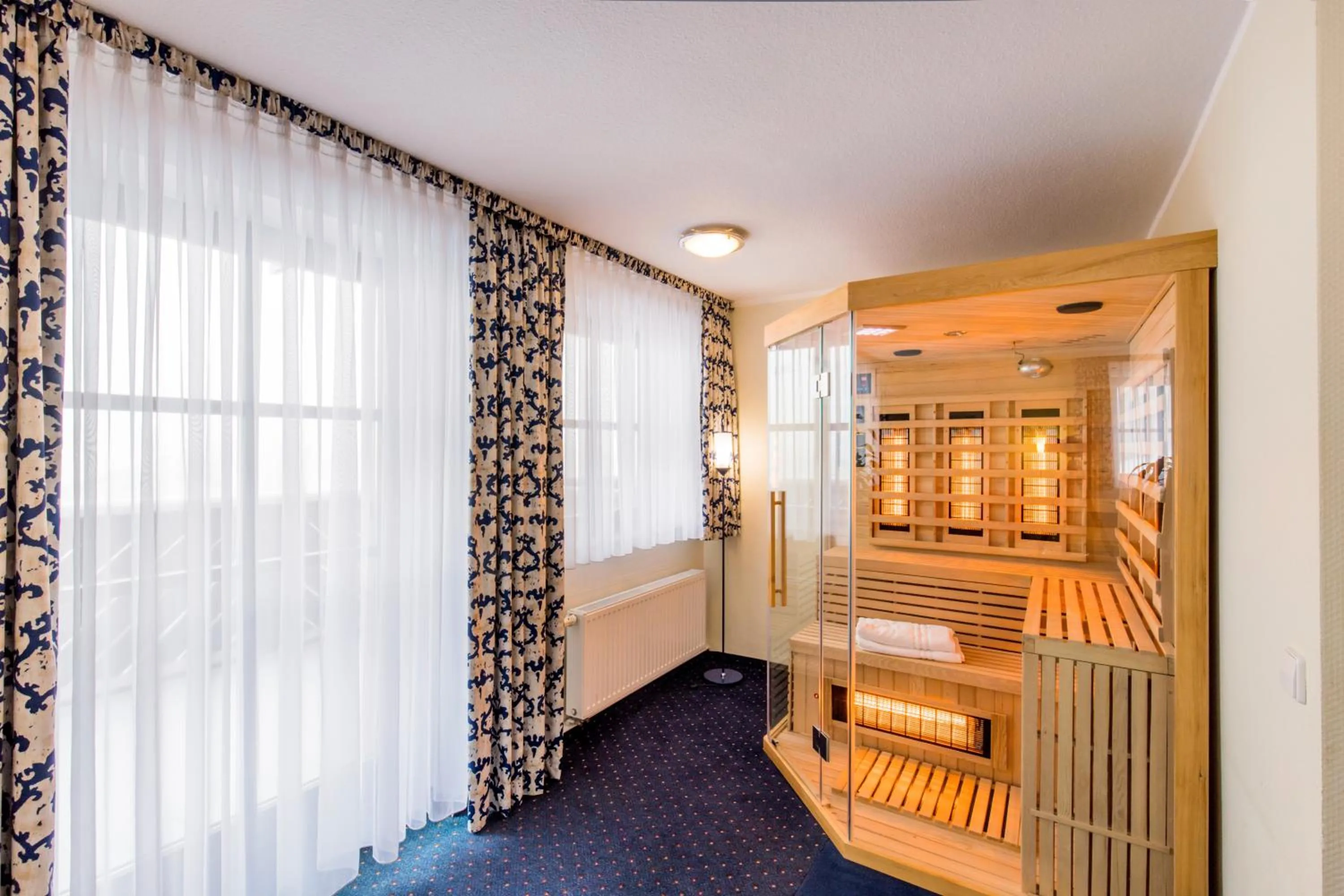 Sauna, Bed in Hubertusbaude