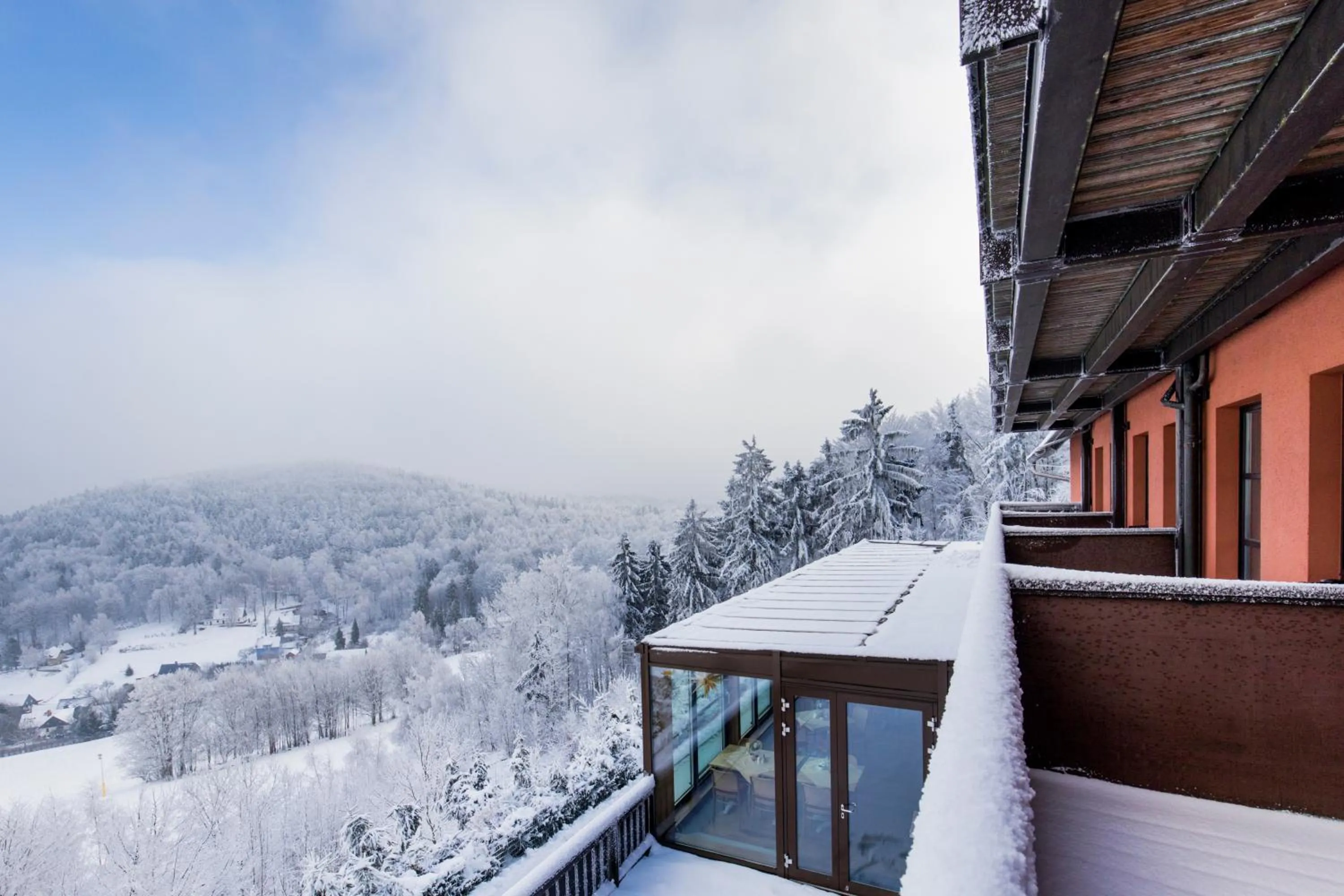 Winter in Hubertusbaude