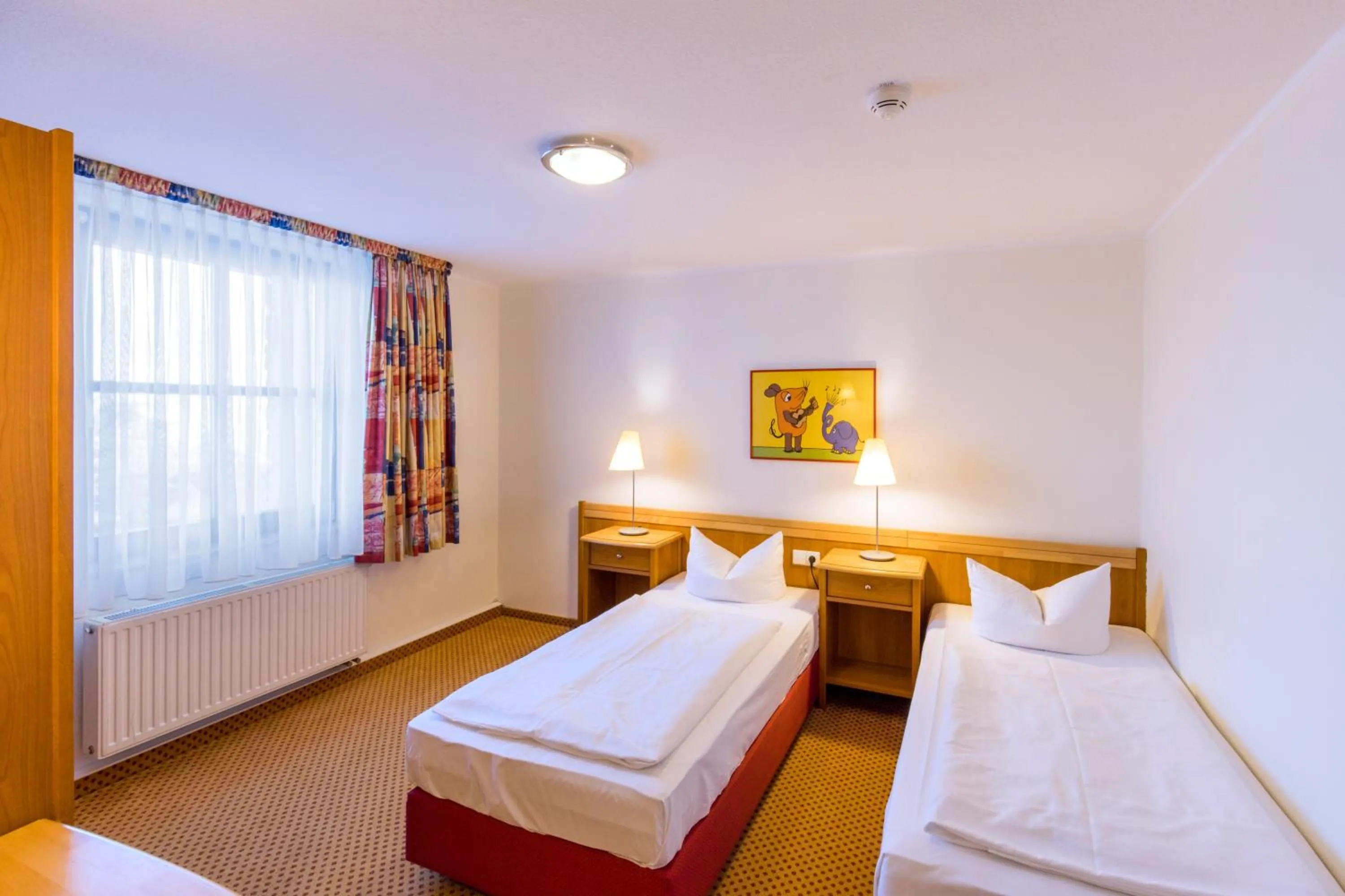 Bedroom, Bed in Hubertusbaude