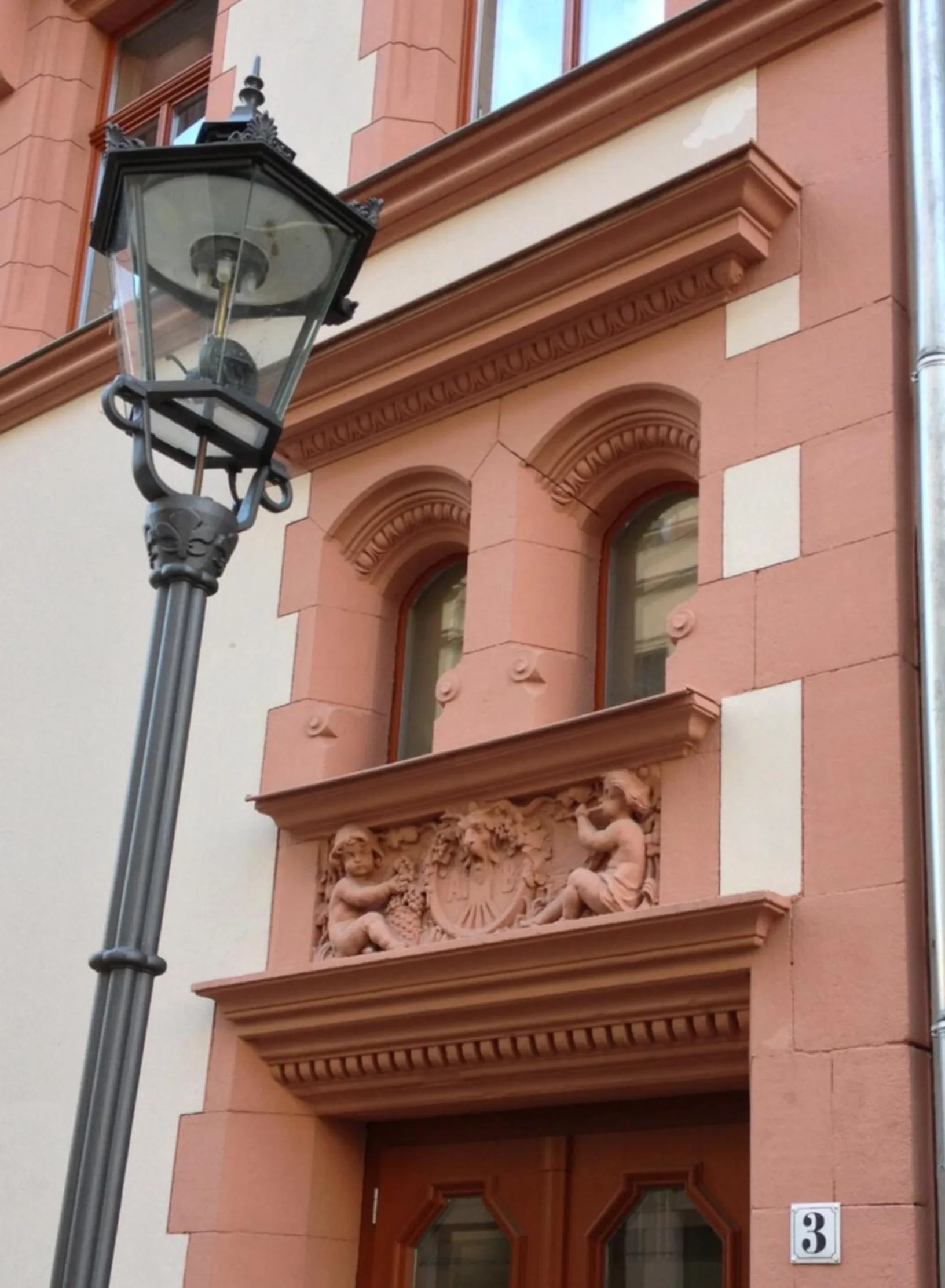 Decorative detail in Apartmenthotel Quartier M
