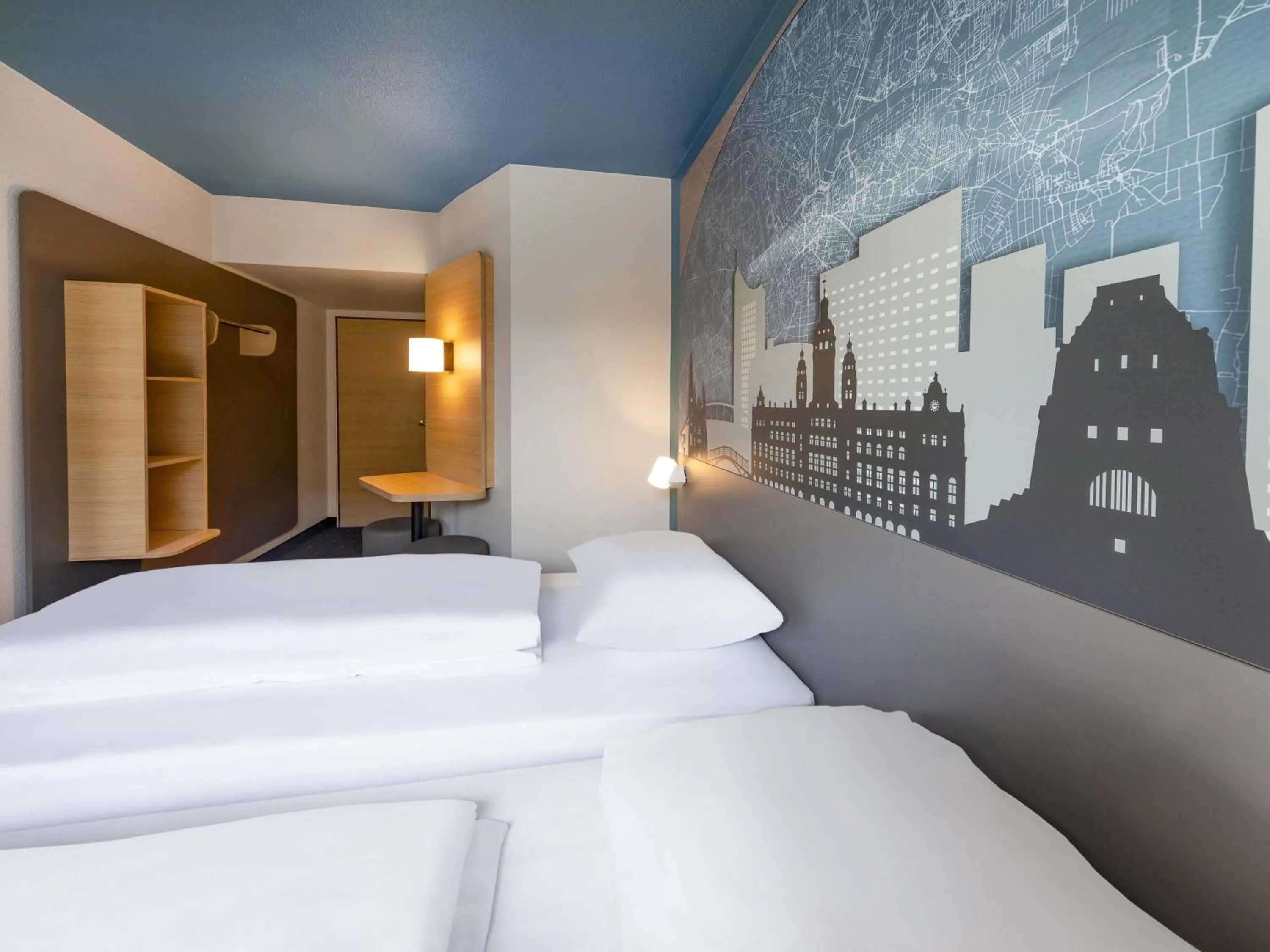 Photo of the whole room, Bed in B&B HOTEL Leipzig-Schönefeld