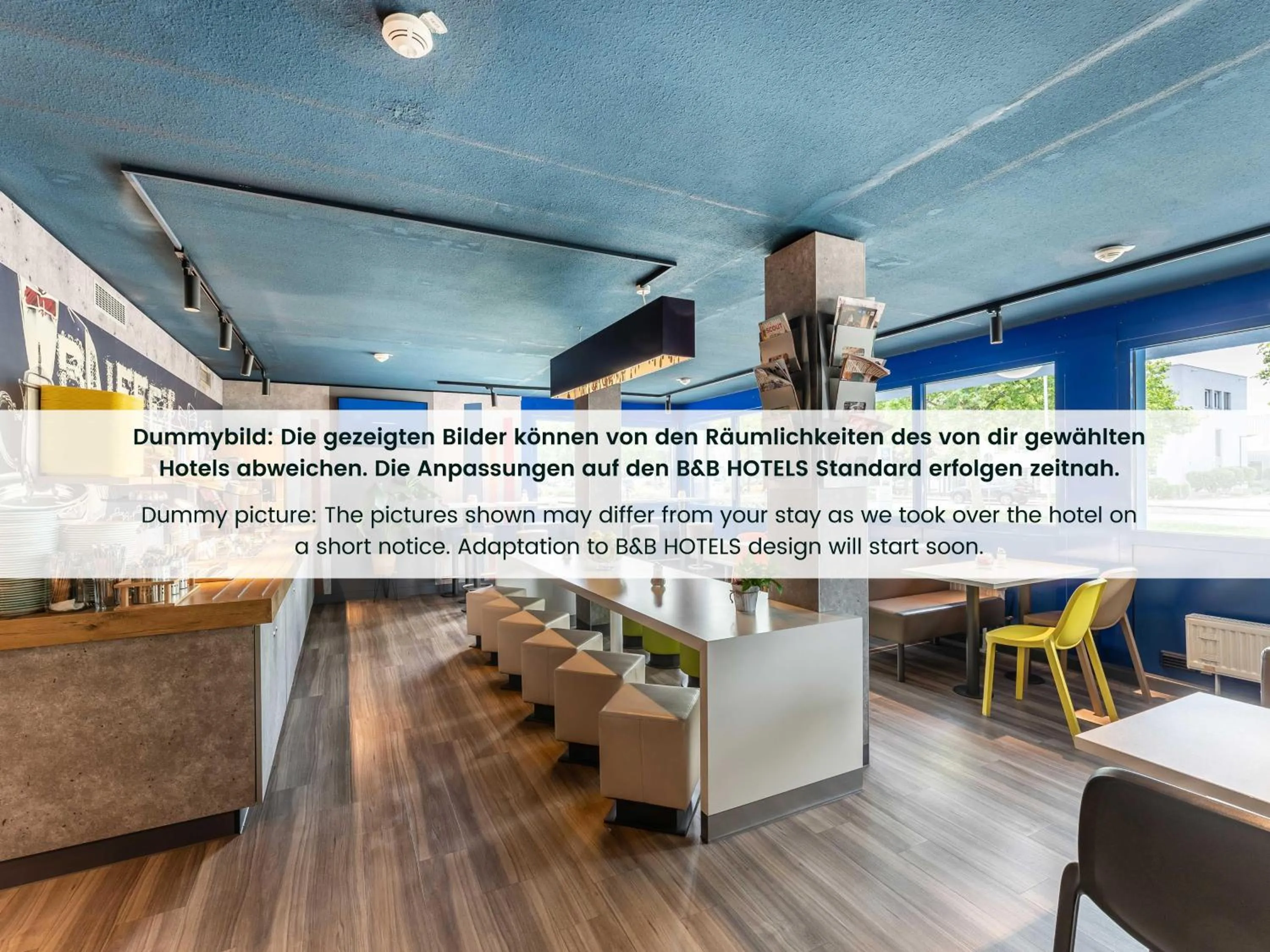 Restaurant/places to eat in ibis budget Leipzig Messe