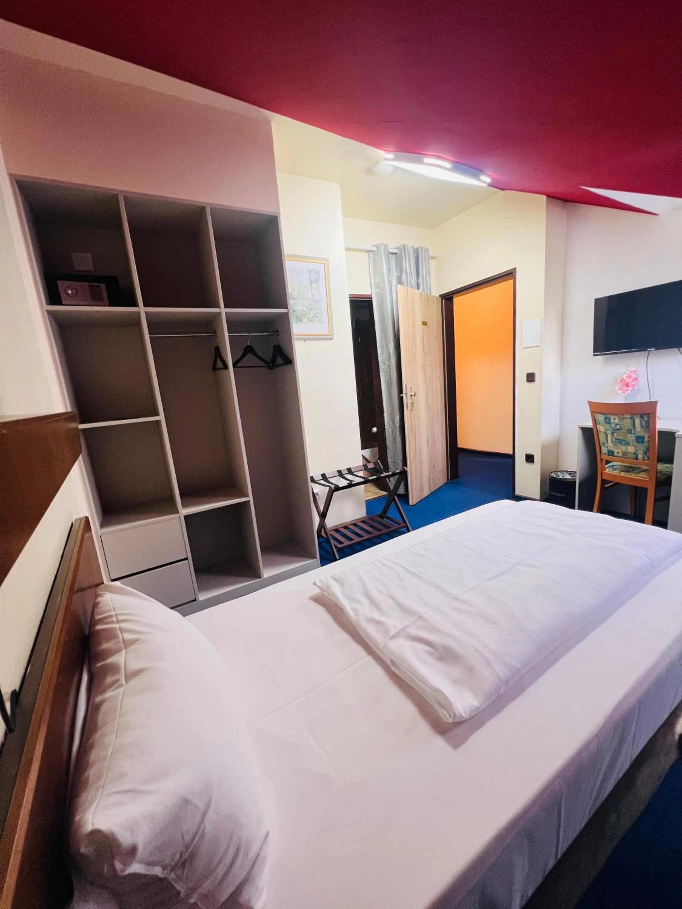 Bed in Hotel Am Flughafen