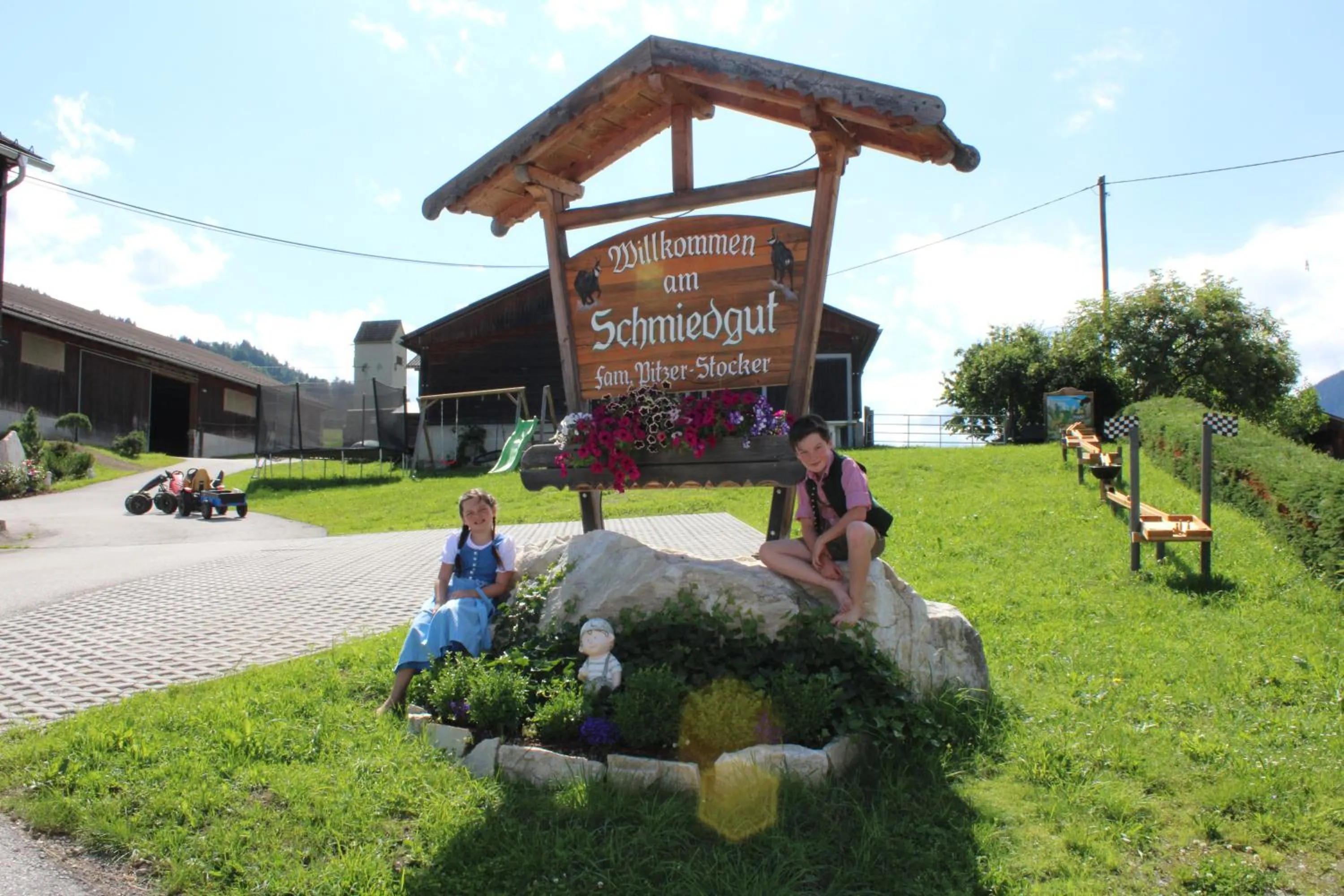 Property logo or sign in Apartments Schmiedgut