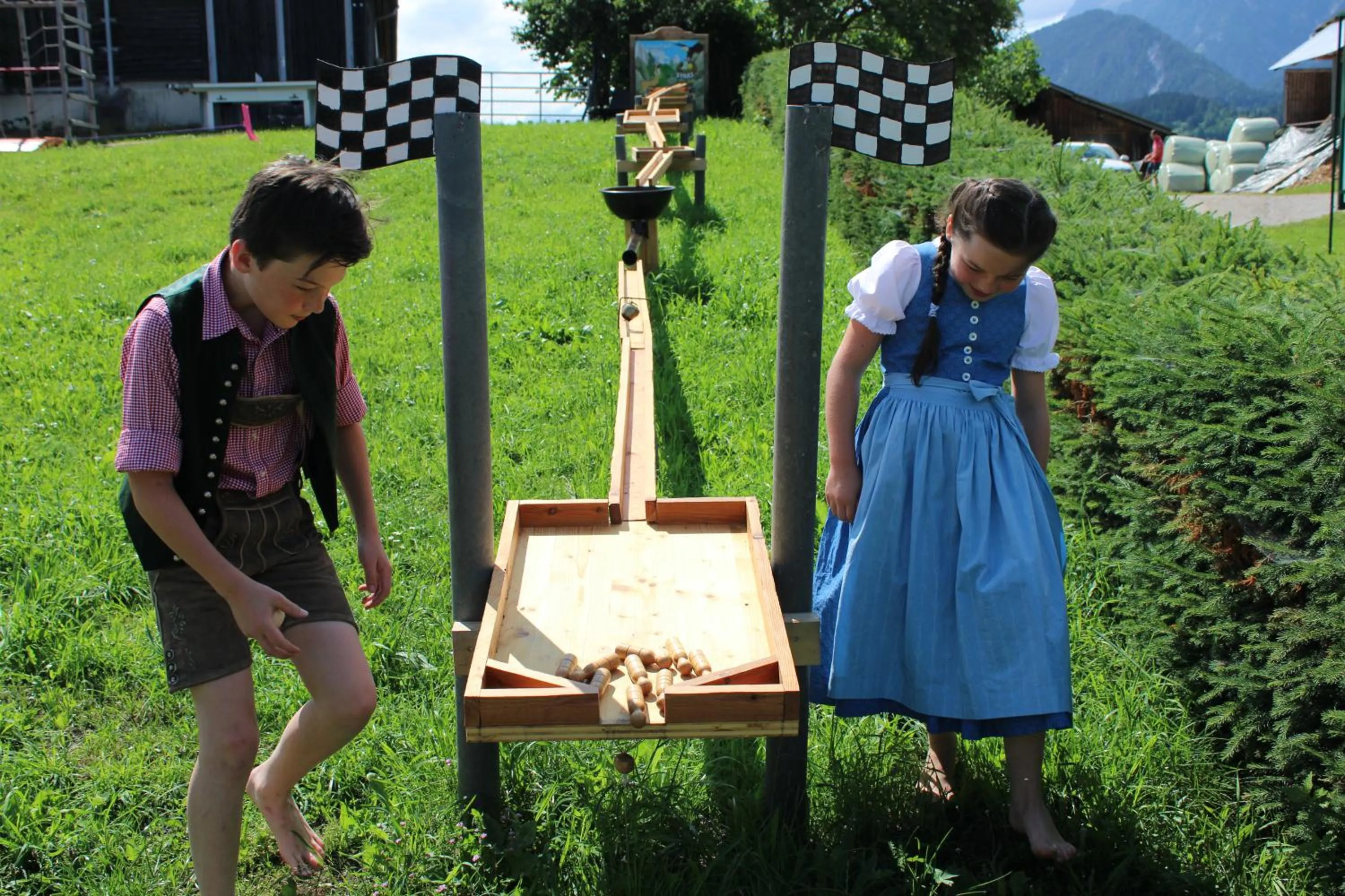 Children play ground in Apartments Schmiedgut
