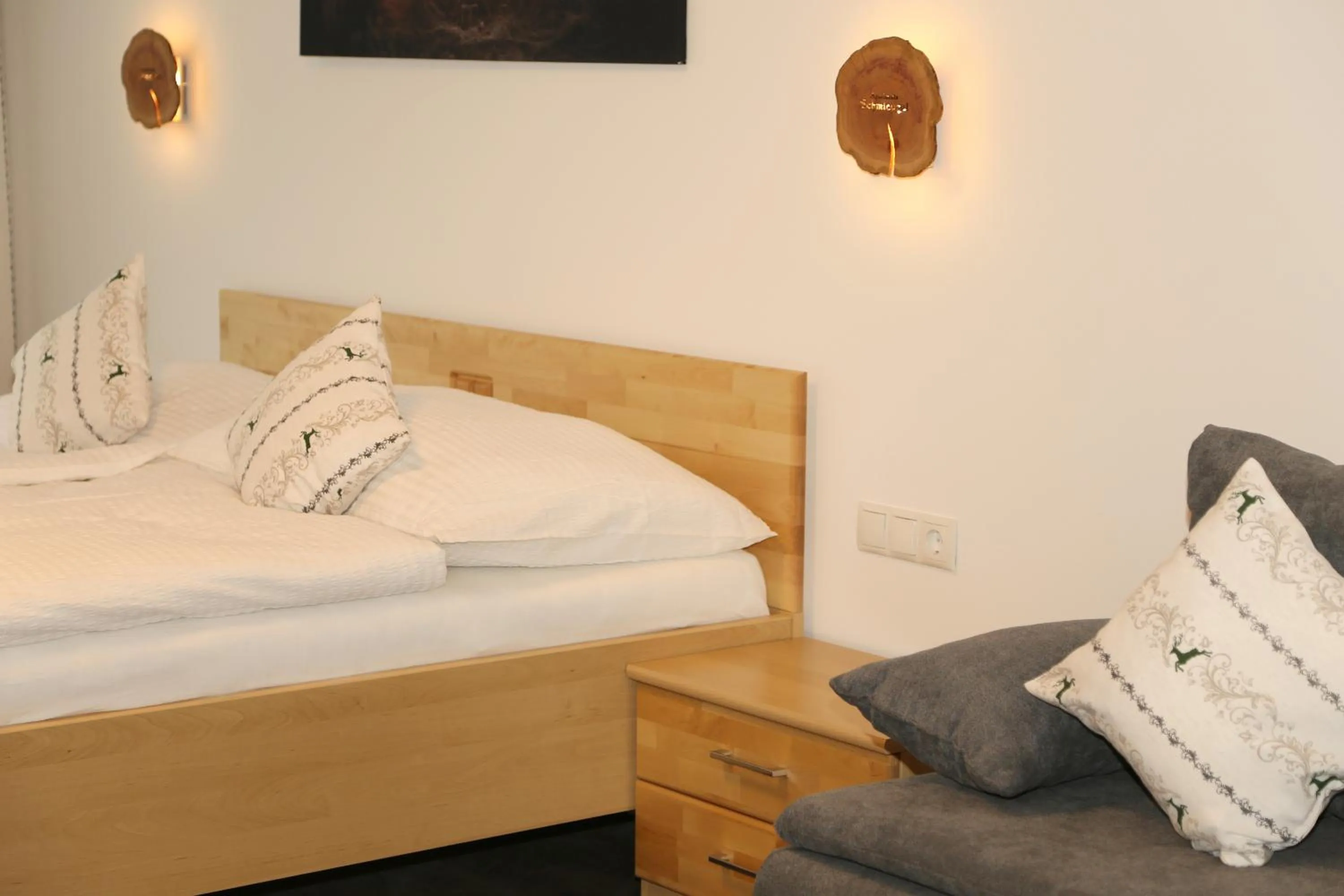 Photo of the whole room, Bed in Apartments Schmiedgut