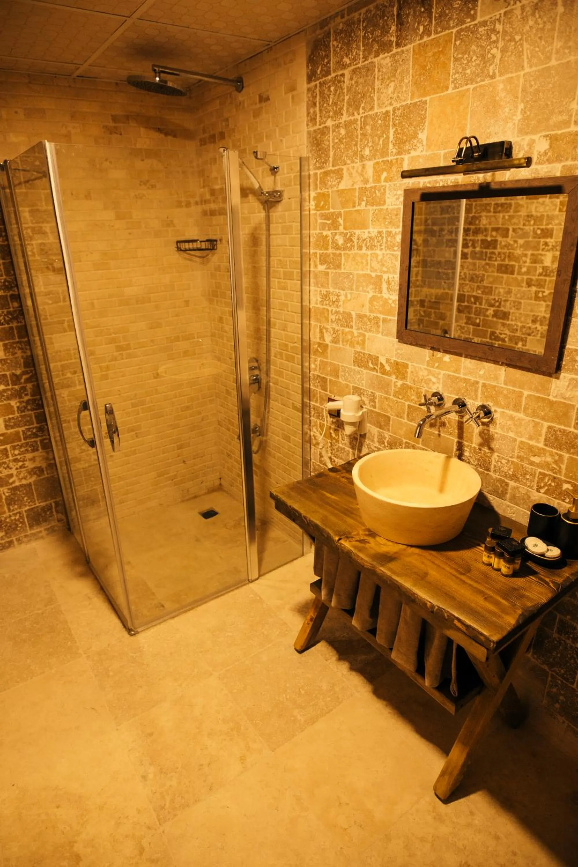 Shower in Wonder of cappadocia