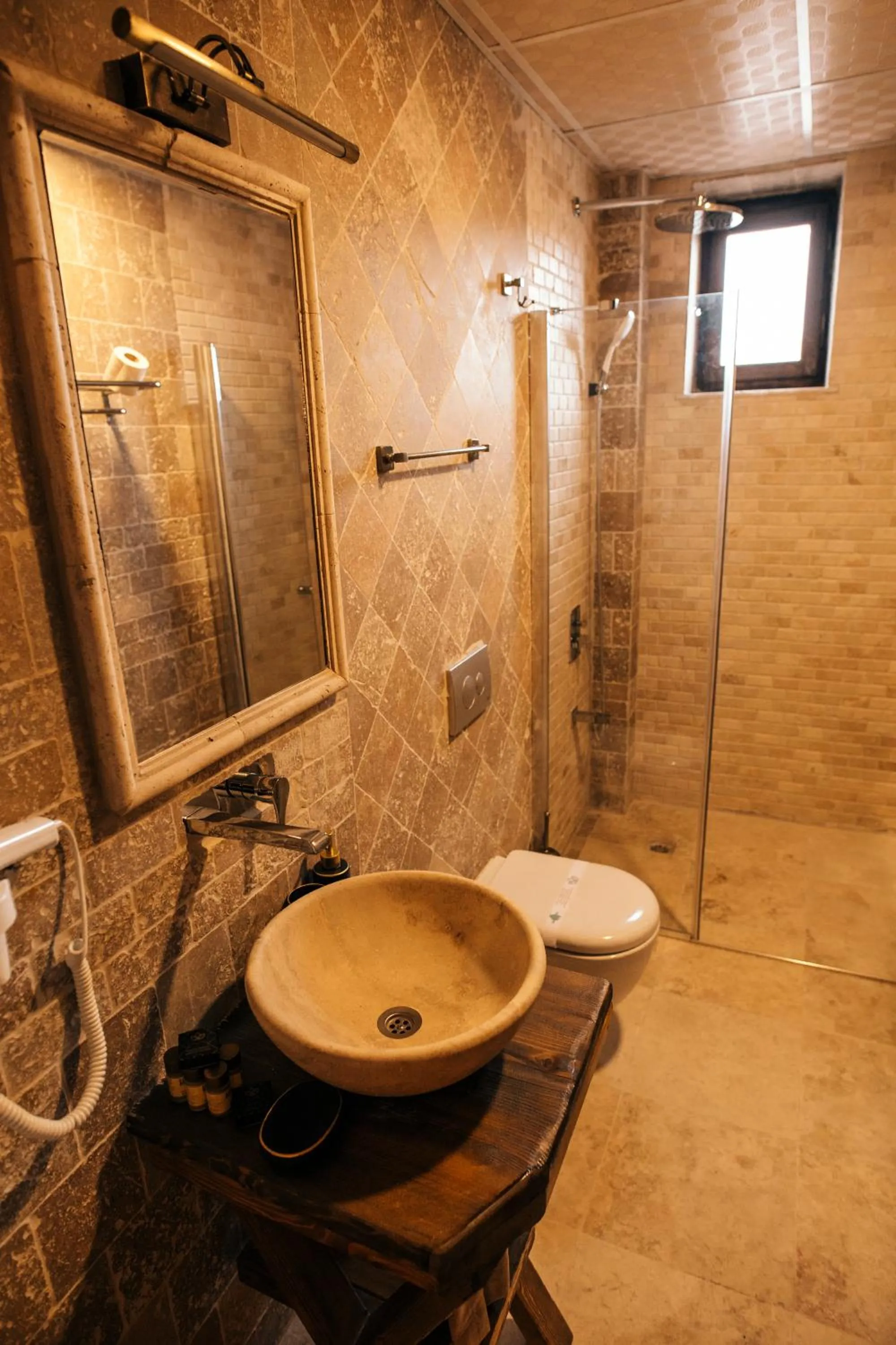 Shower in Wonder of cappadocia