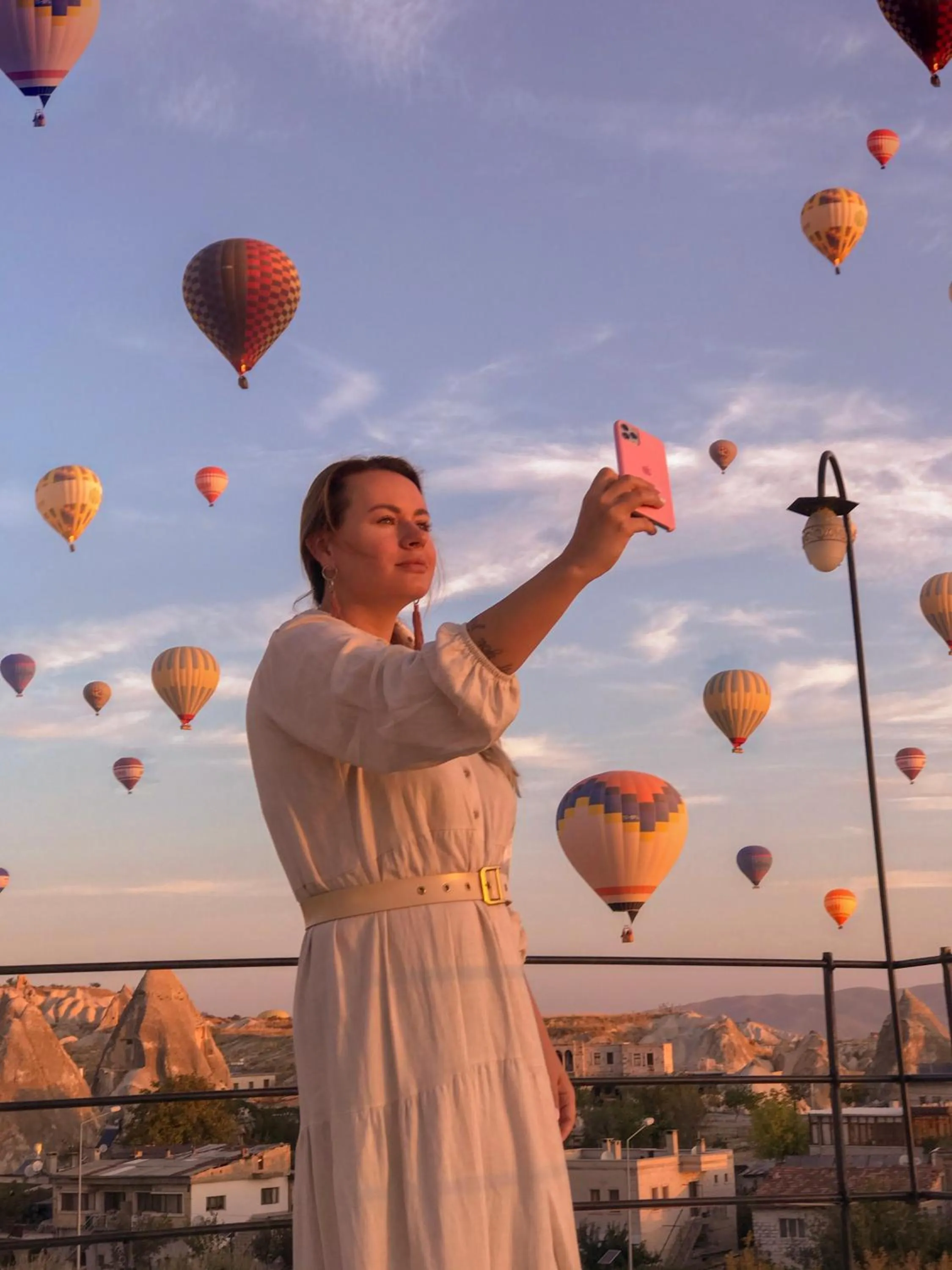 Natural landscape in Wonder of cappadocia