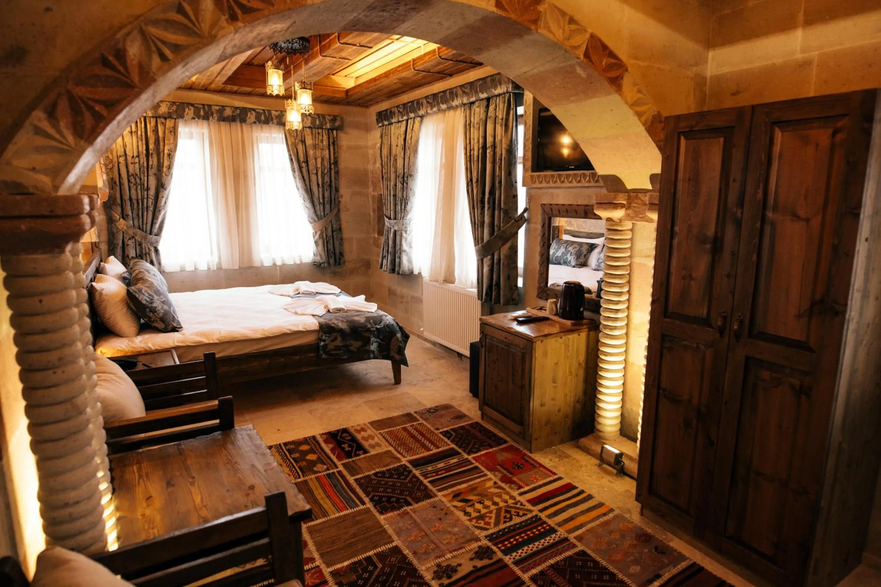 Photo of the whole room, Bed in Wonder of cappadocia