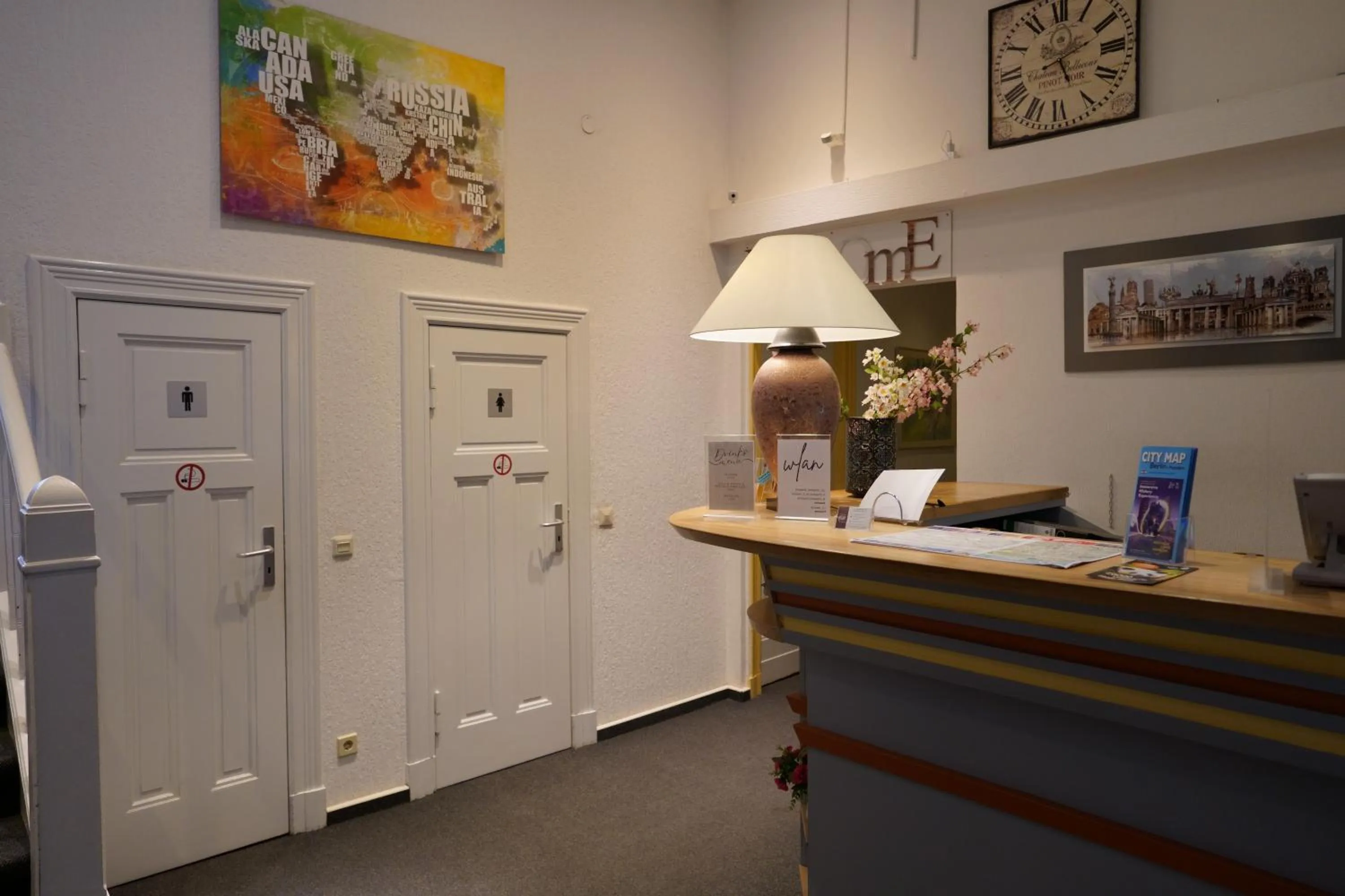 Lobby or reception in Hotel Ambert