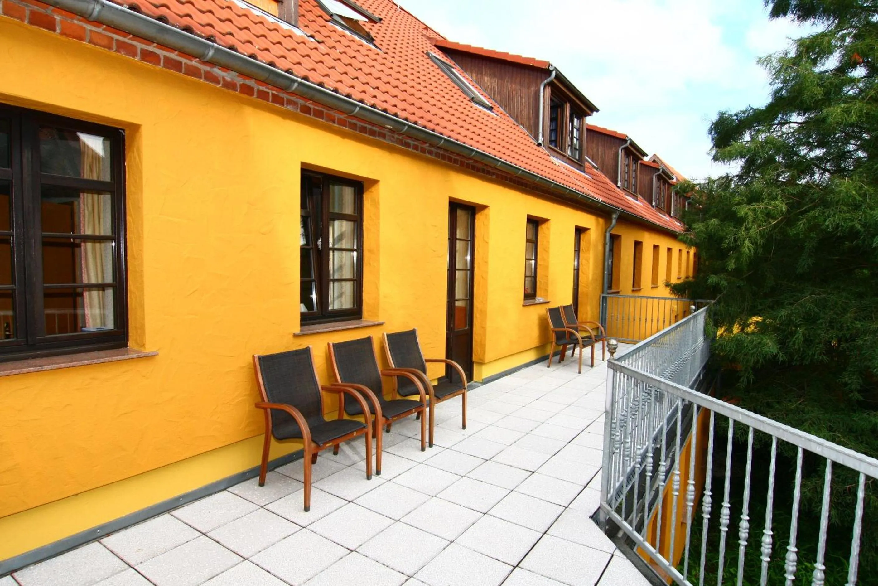 Balcony/Terrace in Hotel Wenzels Hof
