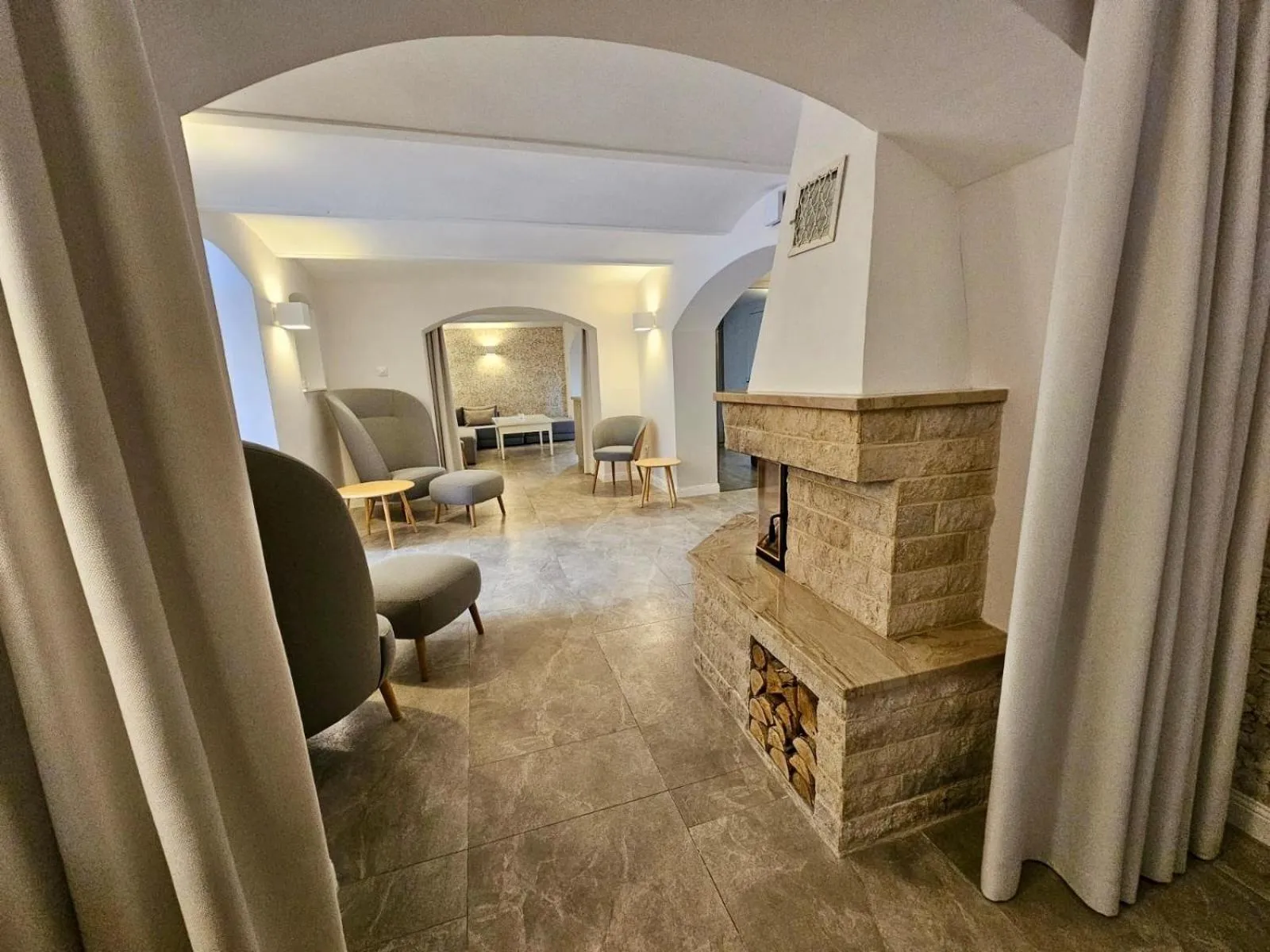 flat iron in Hotelanlage Starick