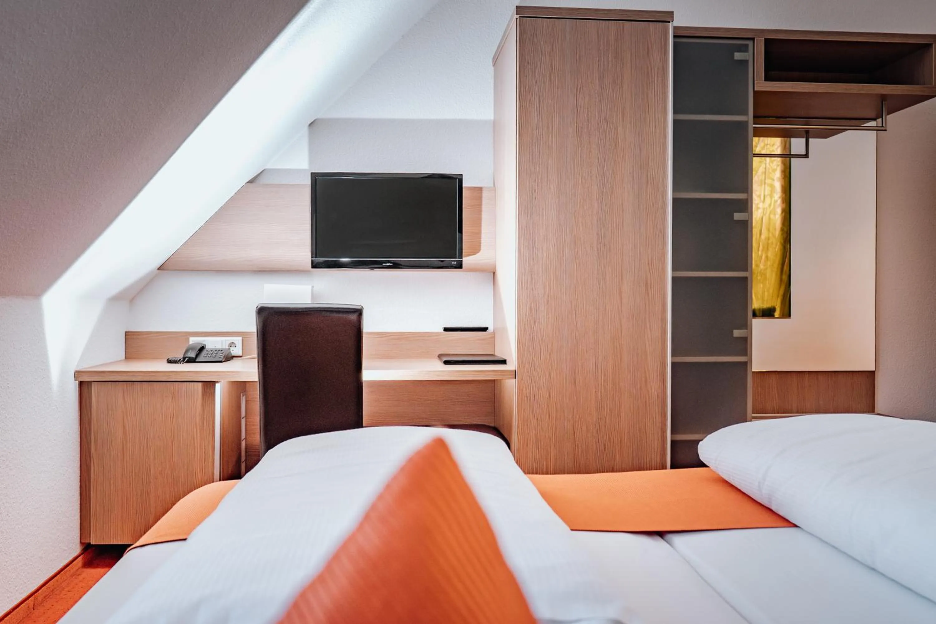 Bed in Hotelanlage Starick