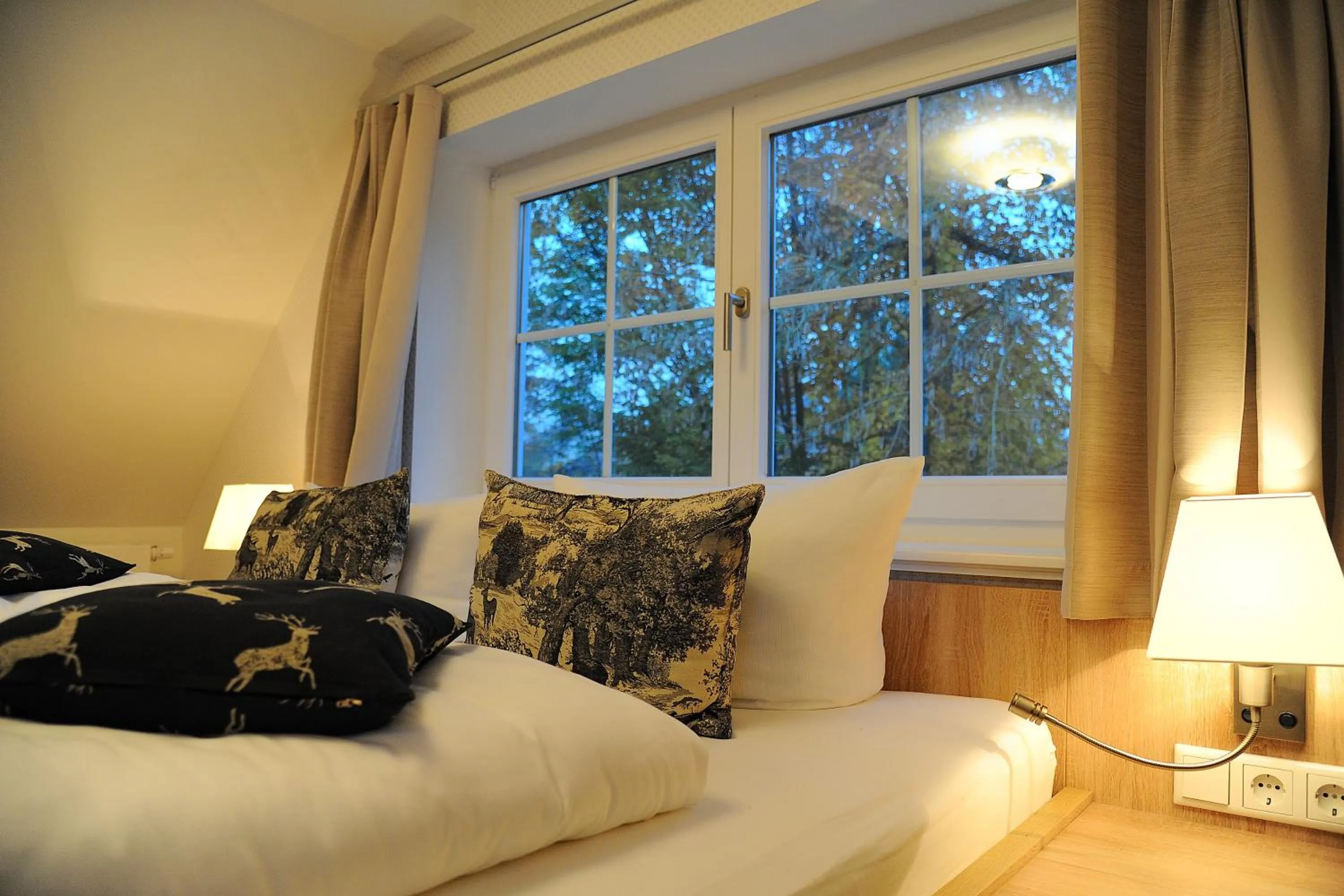 Bathroom, Bed in Hotelanlage Starick