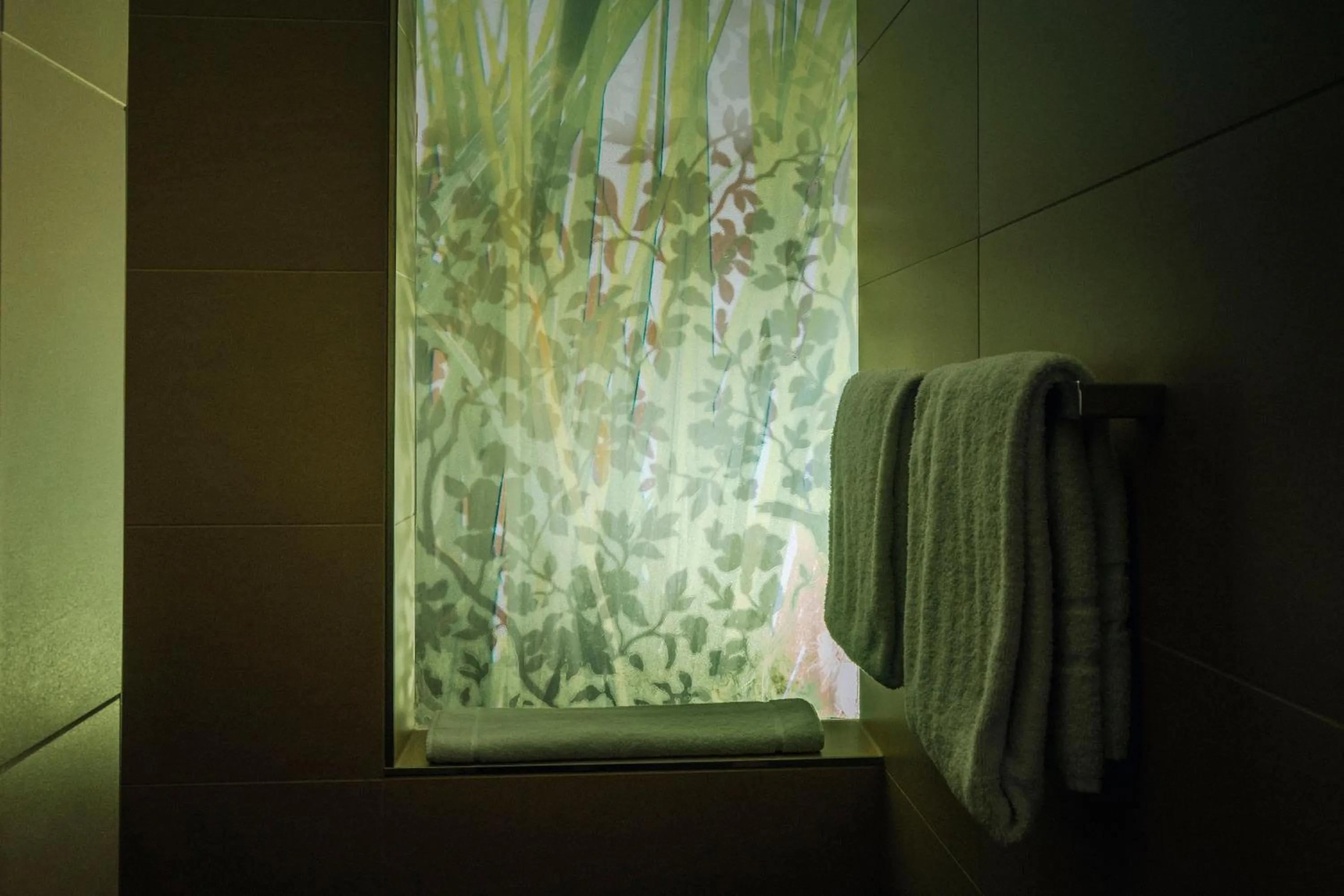 Shower in Hotelanlage Starick