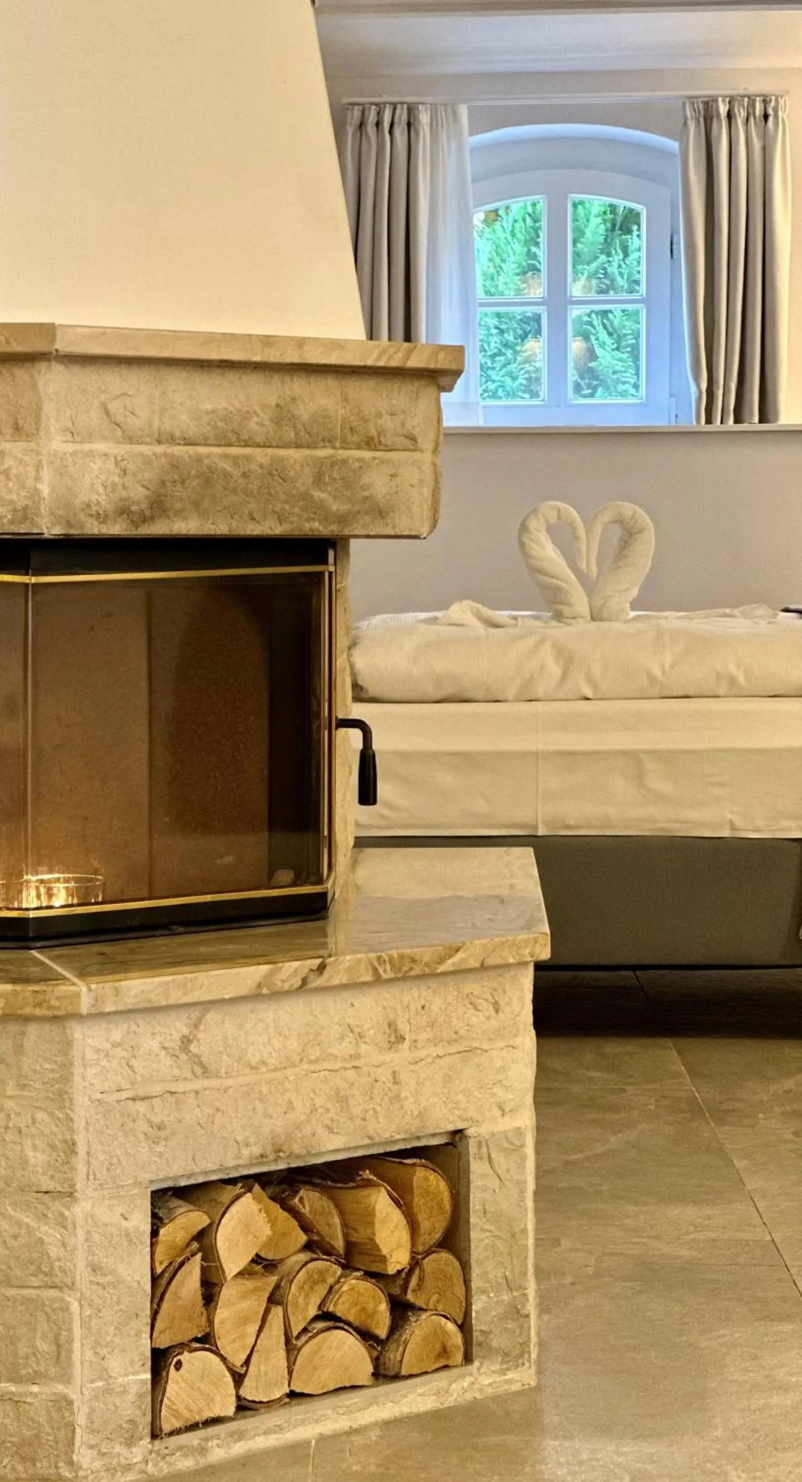 Bedroom, Bed in Hotelanlage Starick