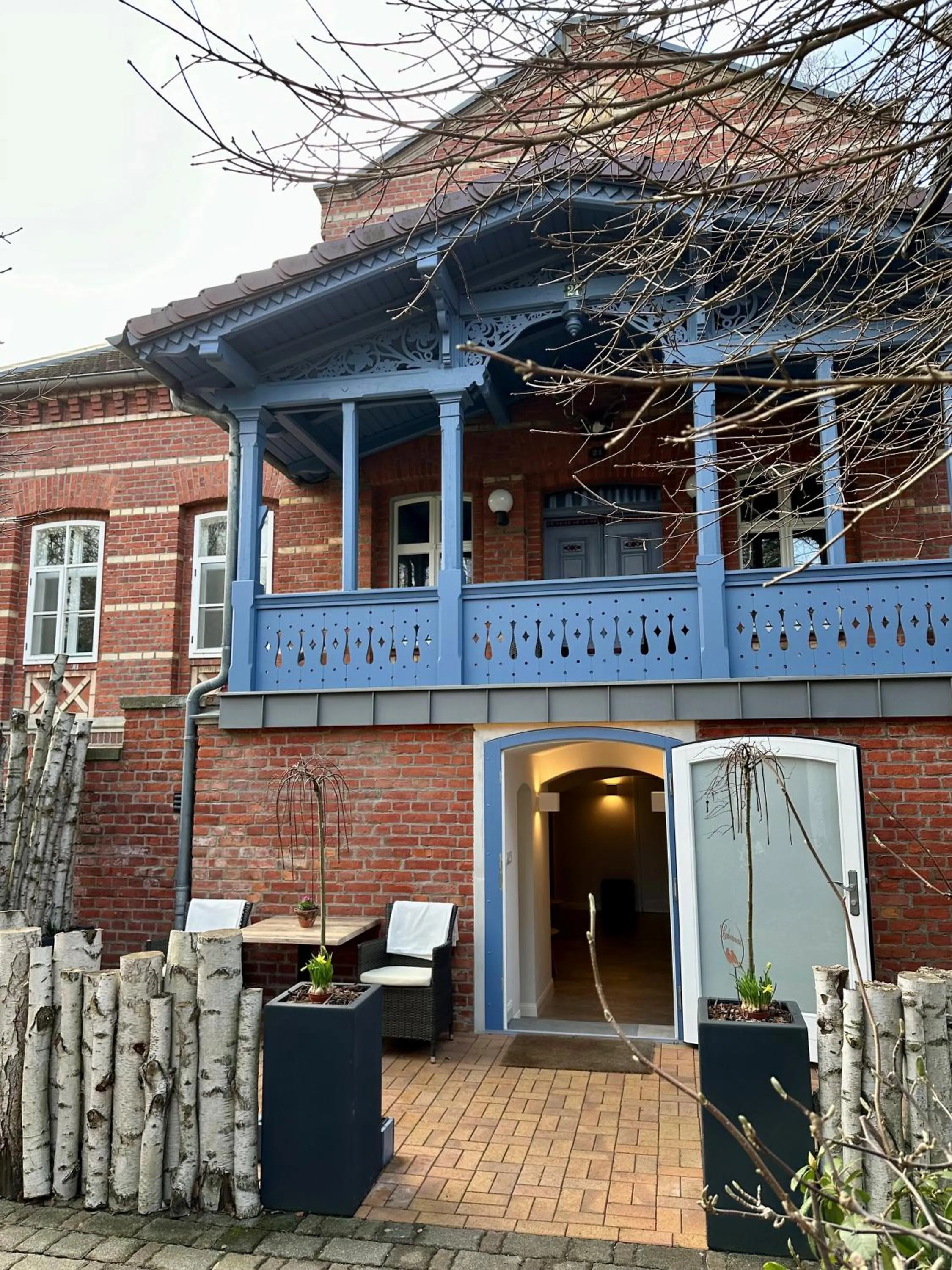 Facade/entrance in Hotelanlage Starick