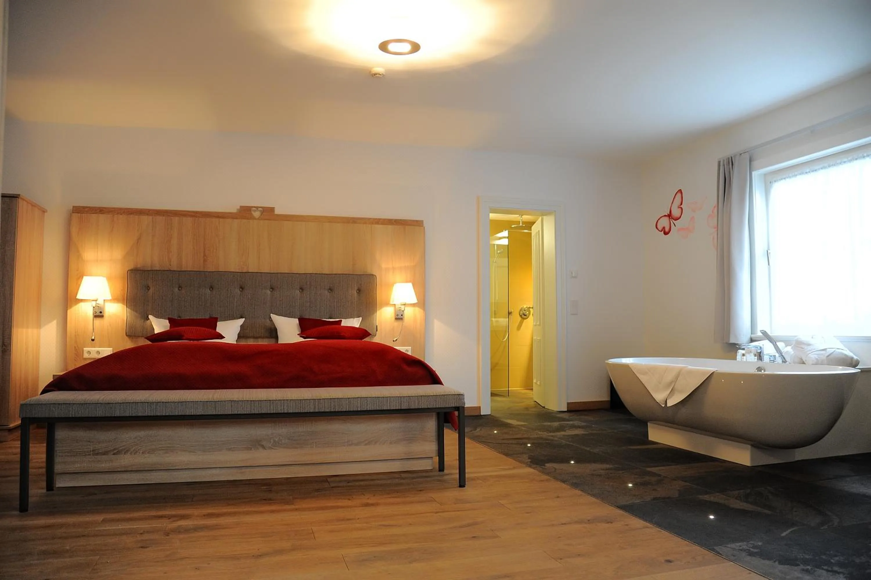 Bedroom, Bed in Hotelanlage Starick