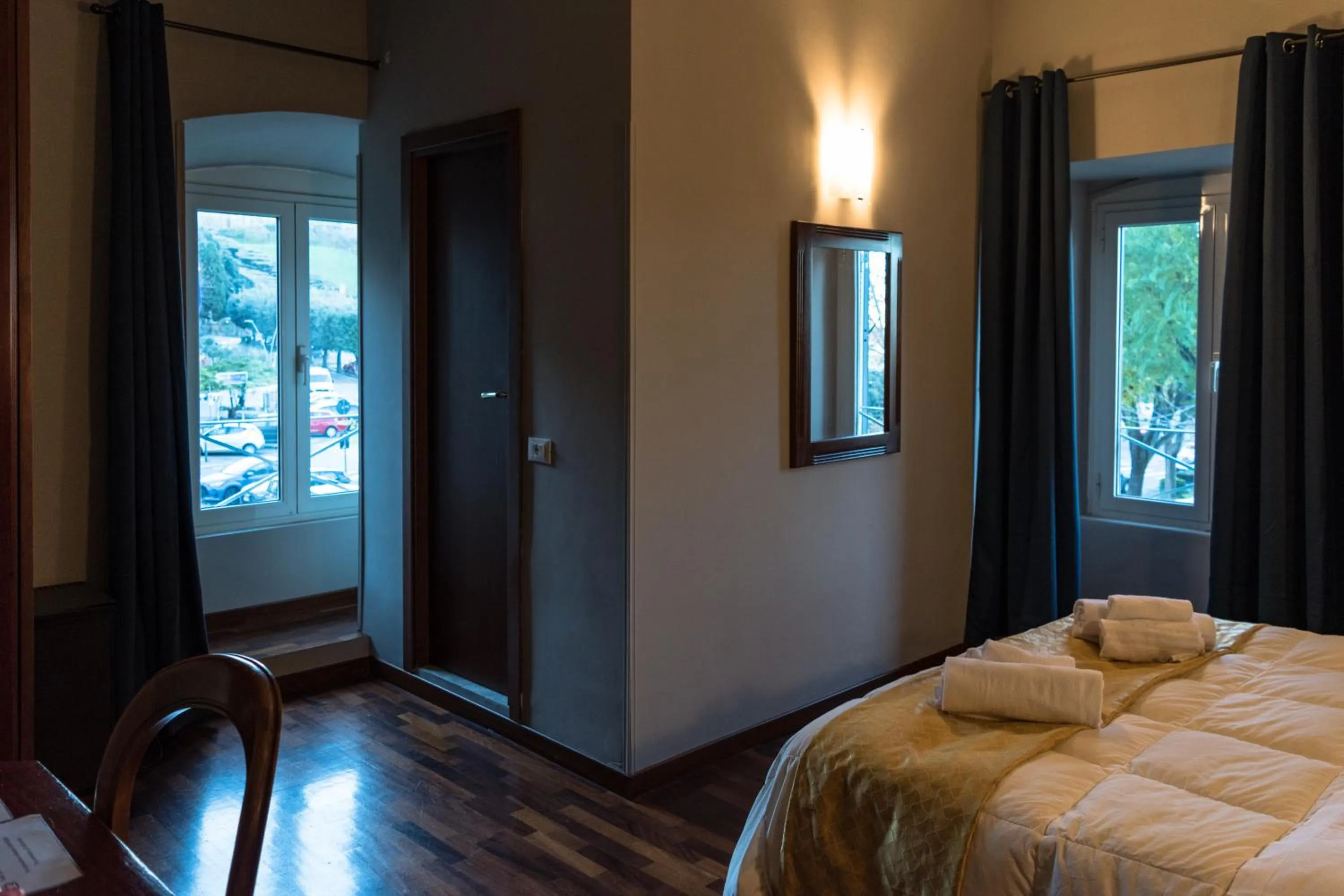 Bed in Antica Terrazza Frascati