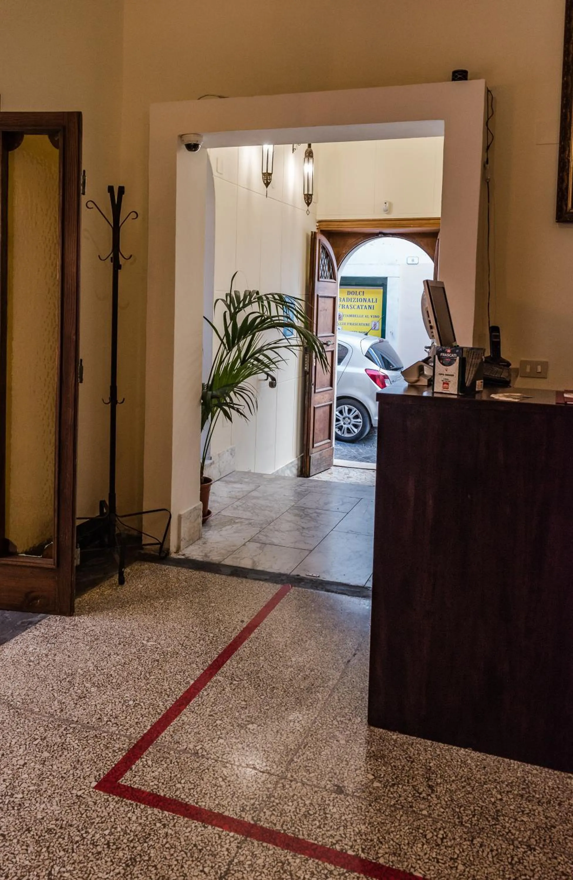 Lobby or reception in Antica Terrazza Frascati