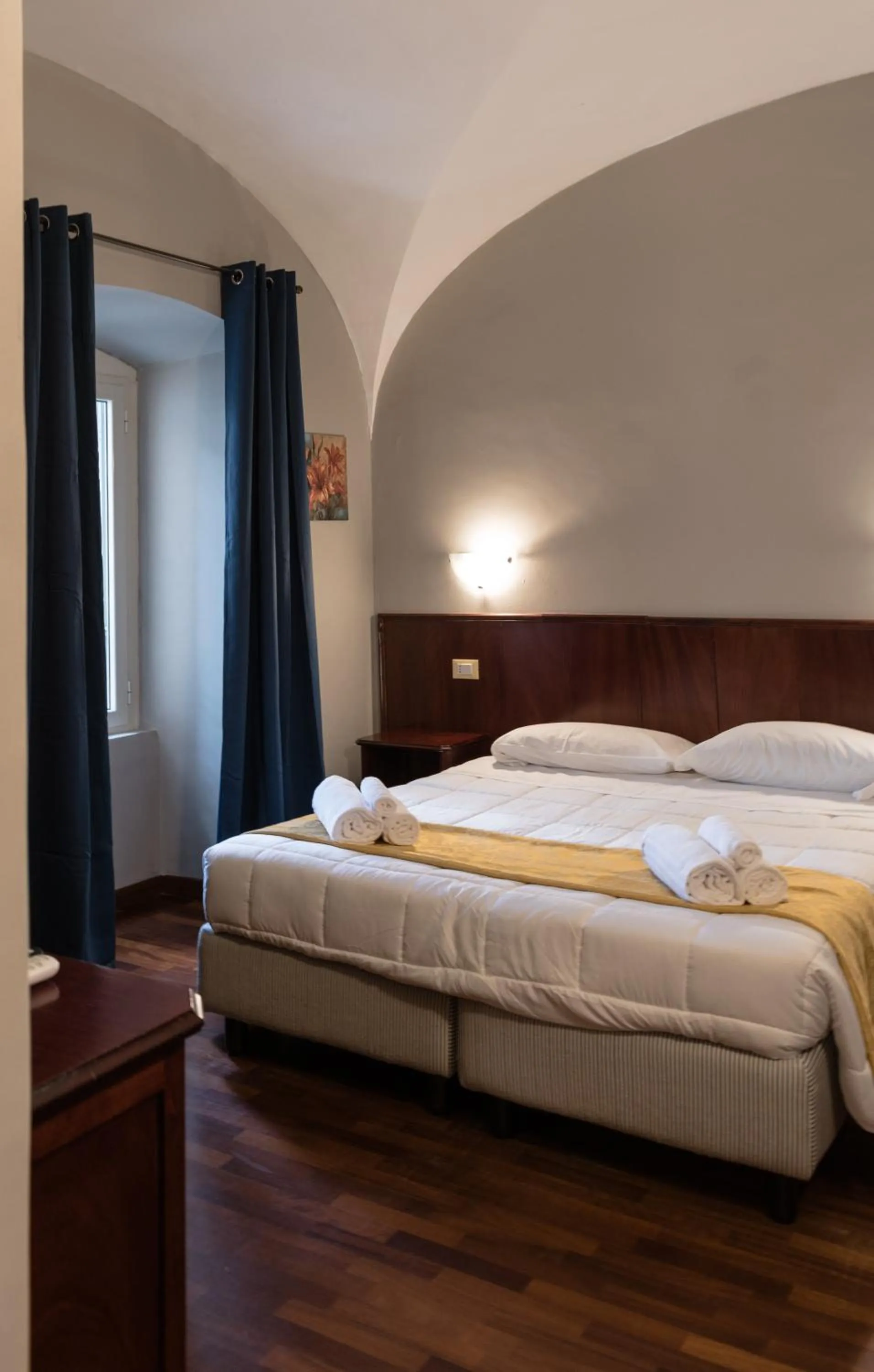 Bed in Antica Terrazza Frascati