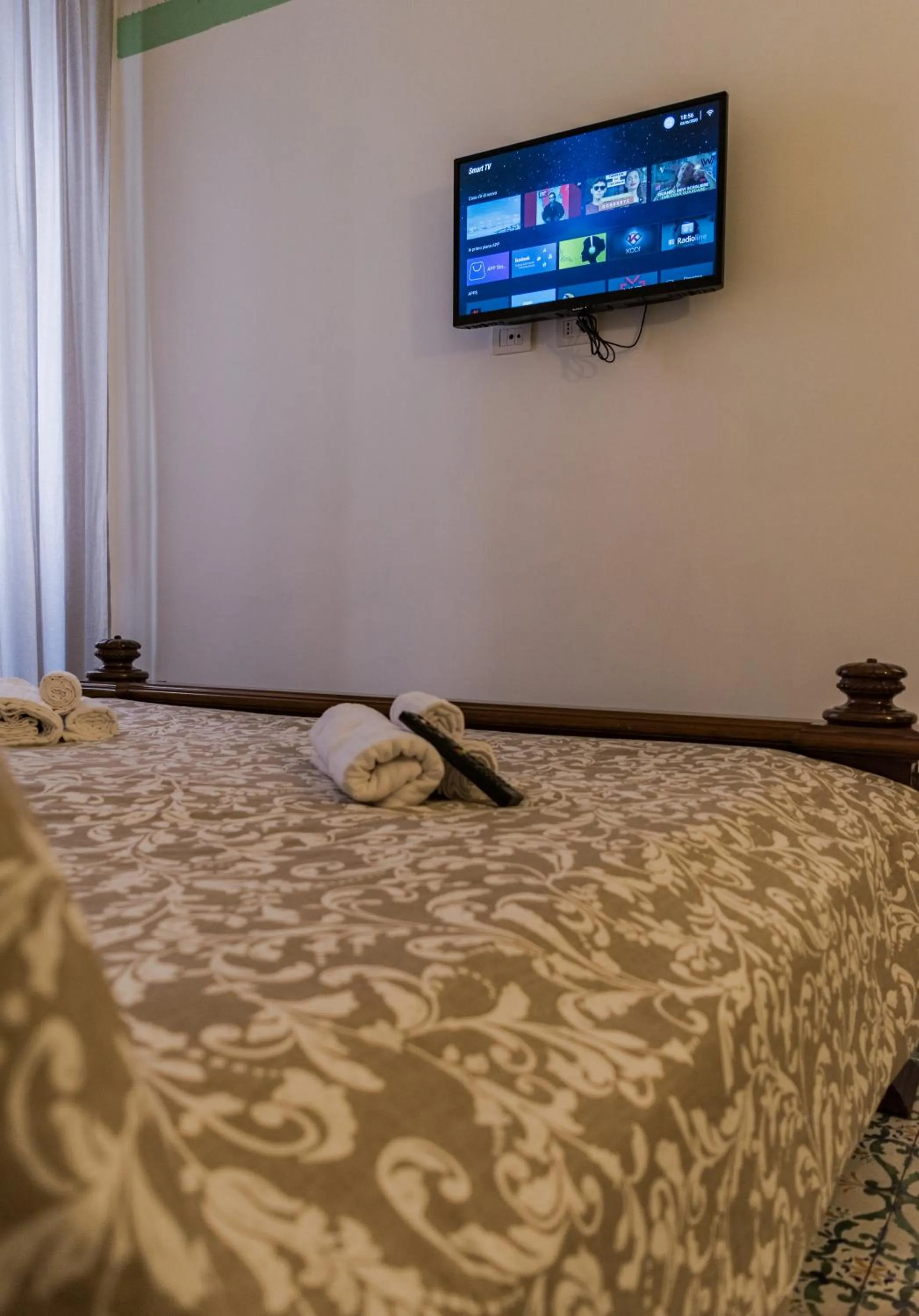 Bedroom, Bed in Antica Terrazza Frascati