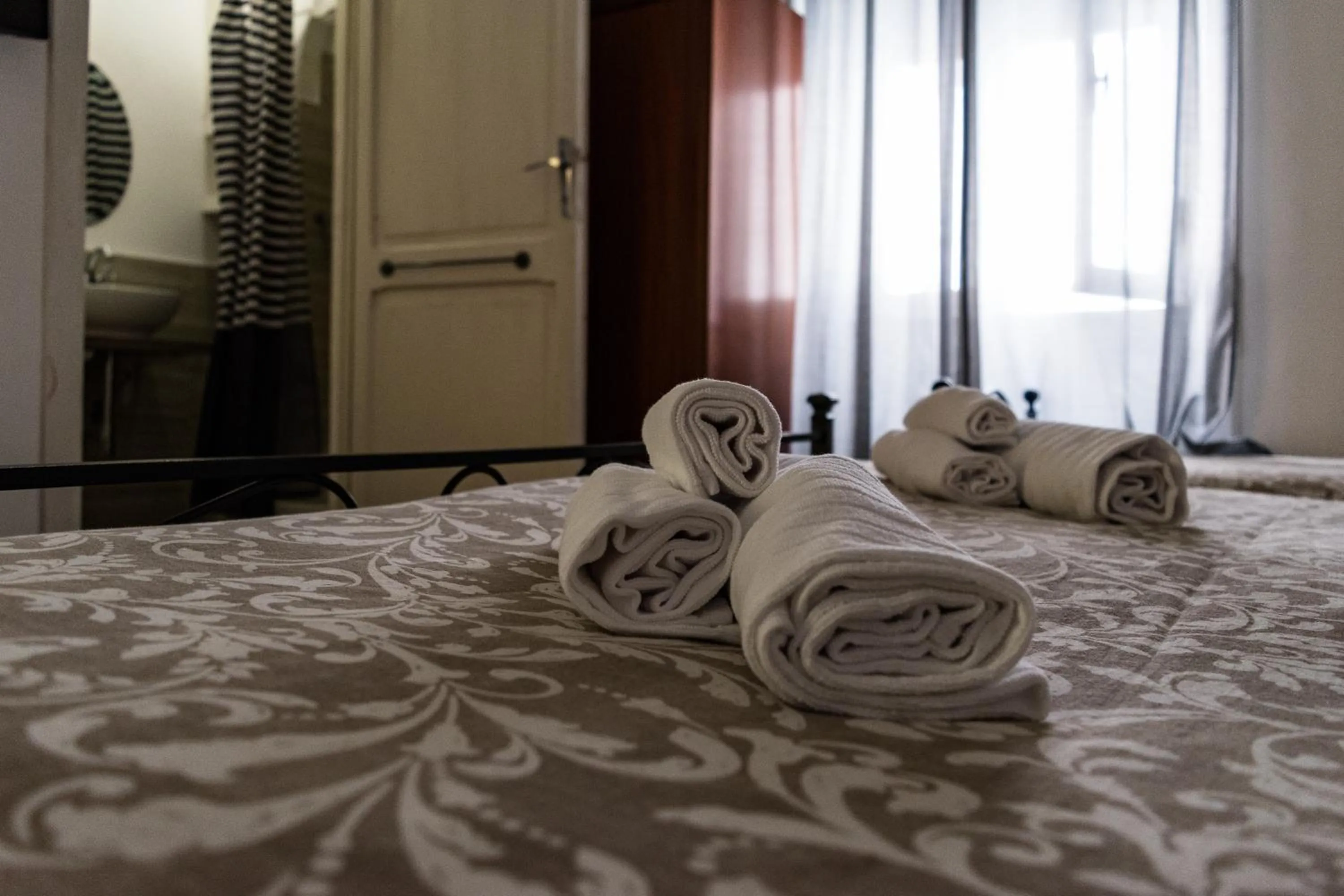 Bedroom, Bed in Antica Terrazza Frascati