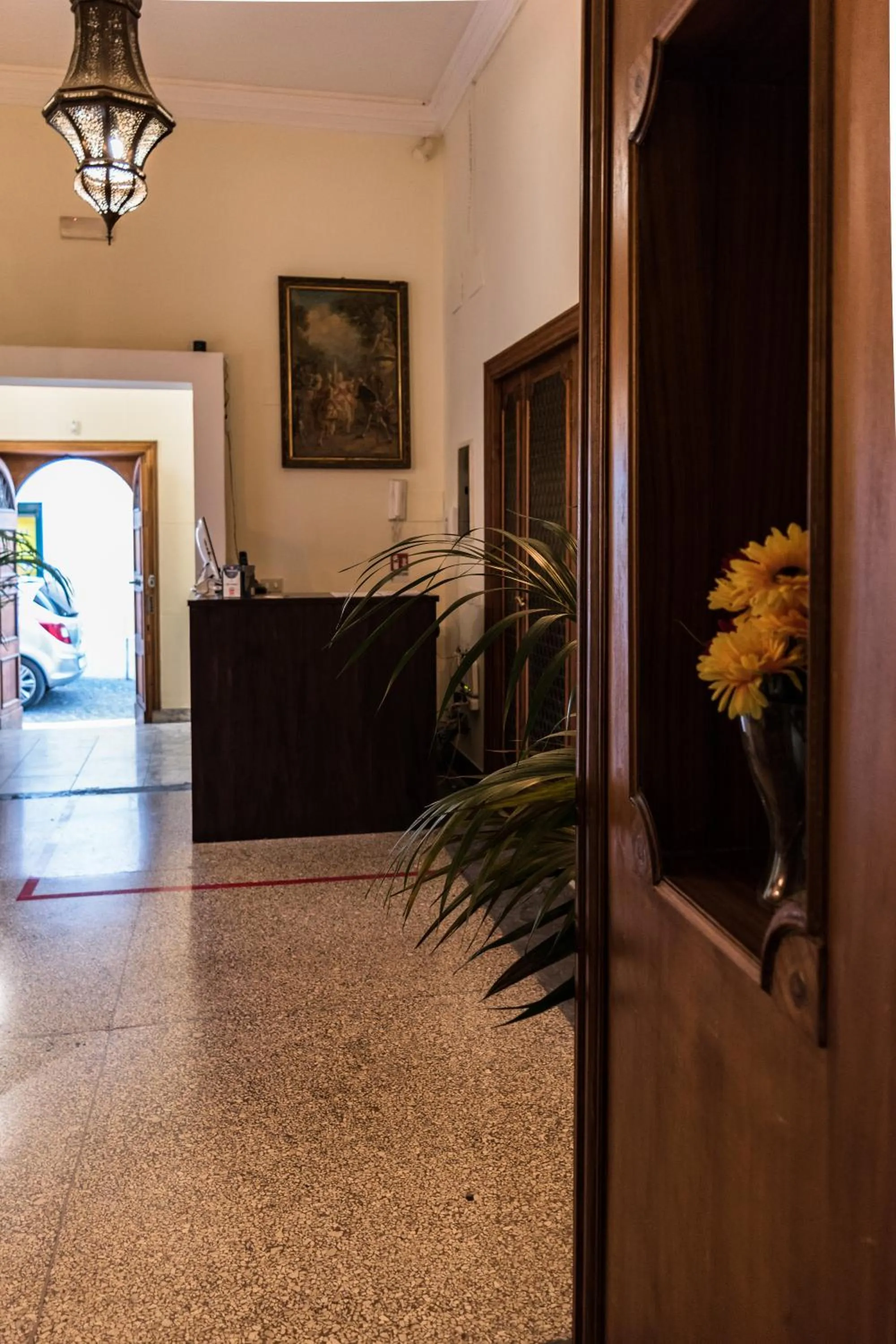 Lobby or reception in Antica Terrazza Frascati
