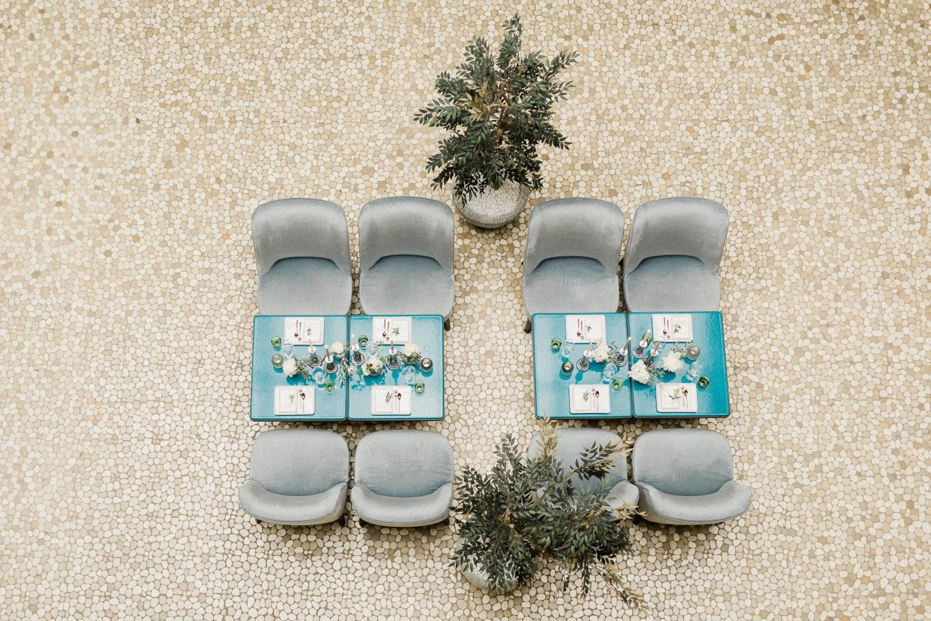 Patio in Gewandhaus Dresden, Autograph Collection