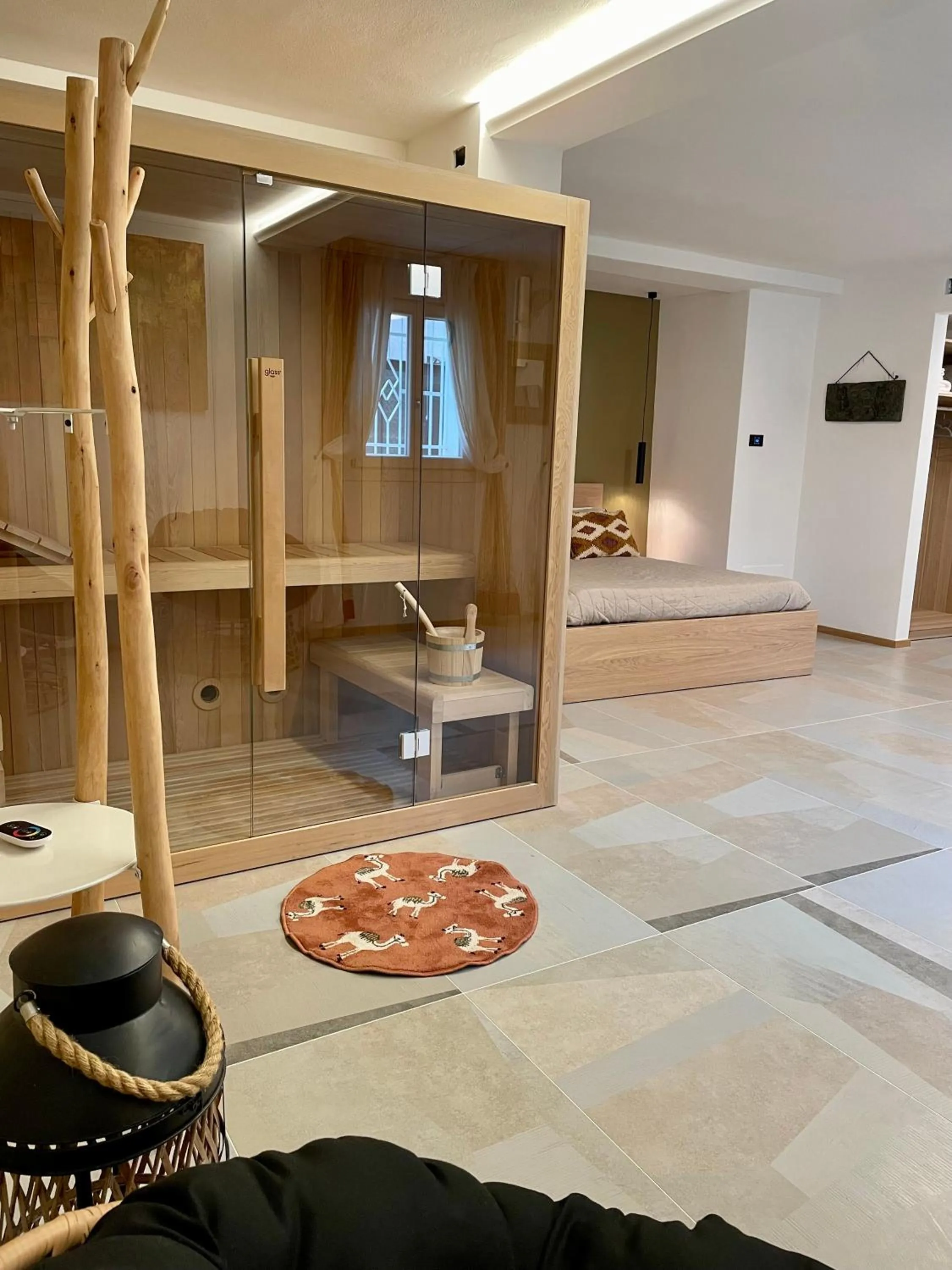Sauna in B&B Villa Tersius