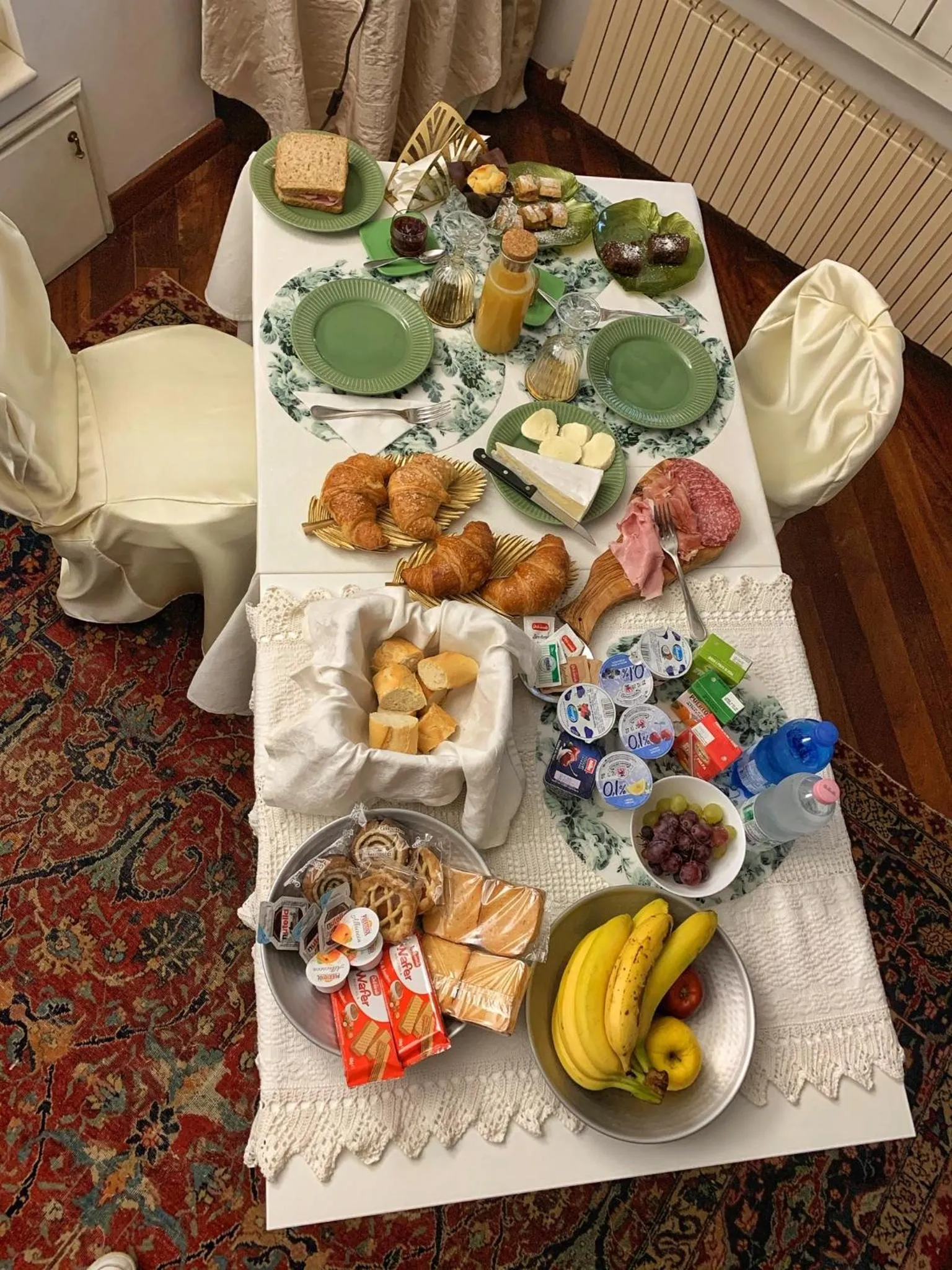 Breakfast in B&B Villa Tersius