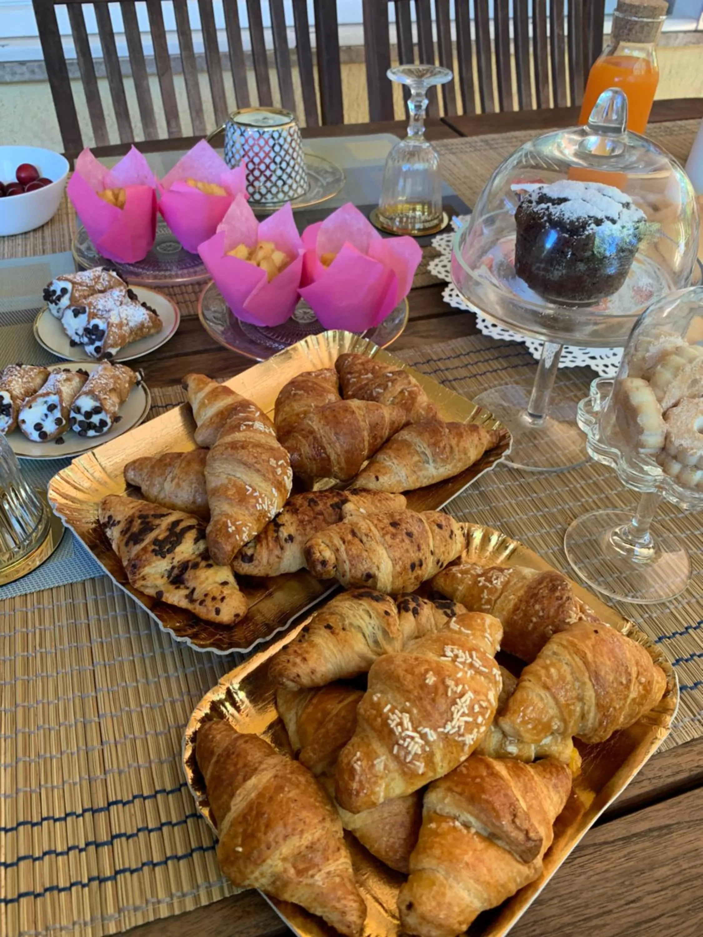 Food and drinks in B&B Villa Tersius