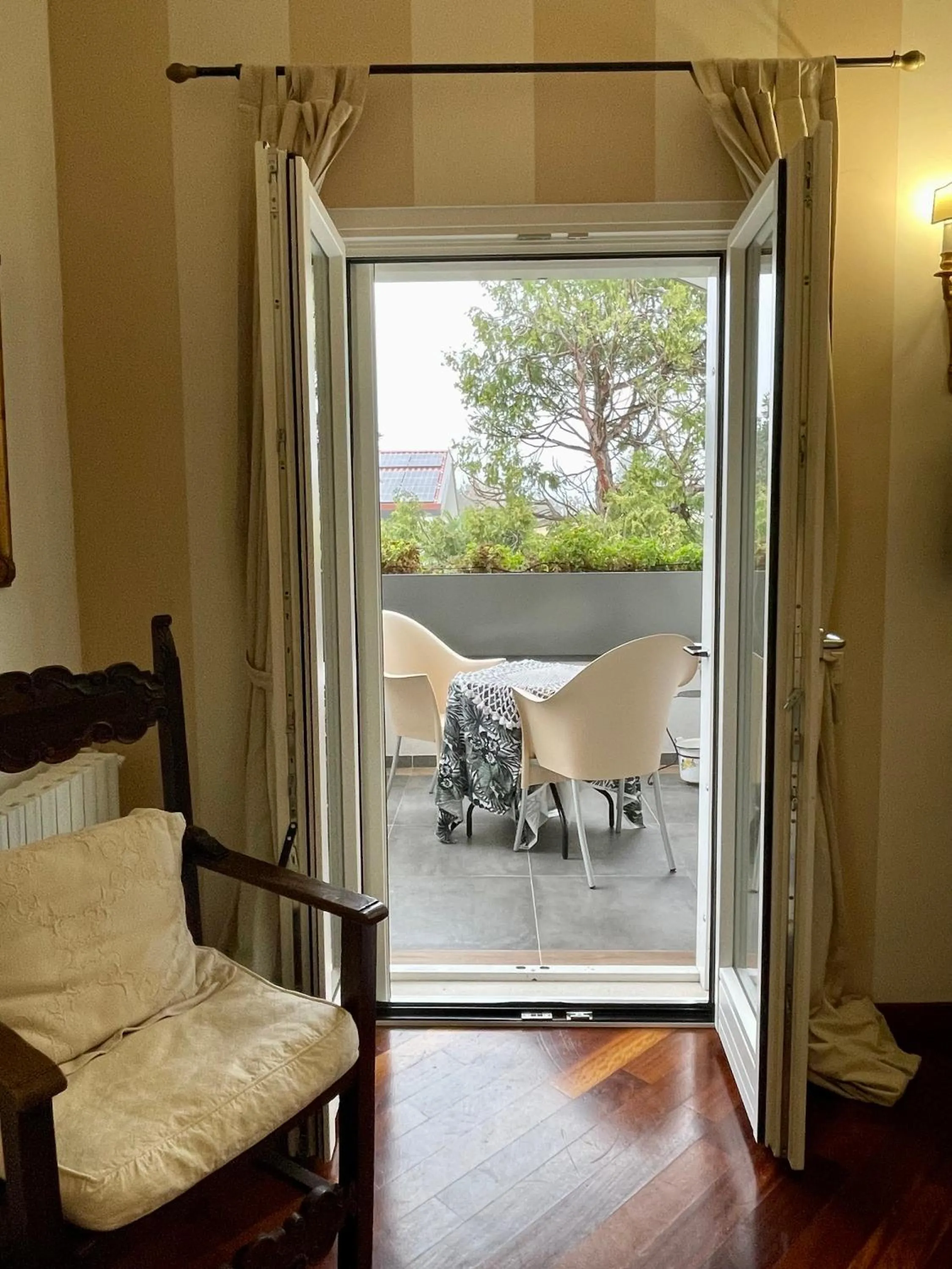 Balcony/Terrace in B&B Villa Tersius