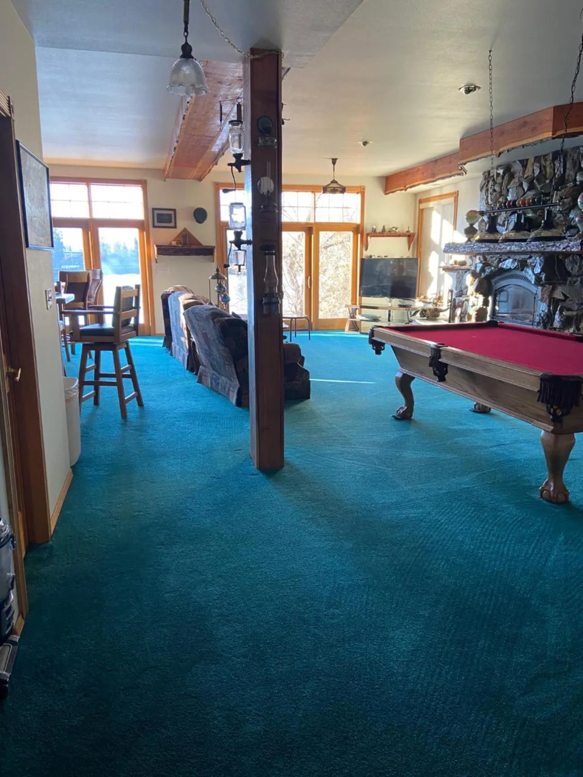 Game Room in THE INN Bigfork Bay