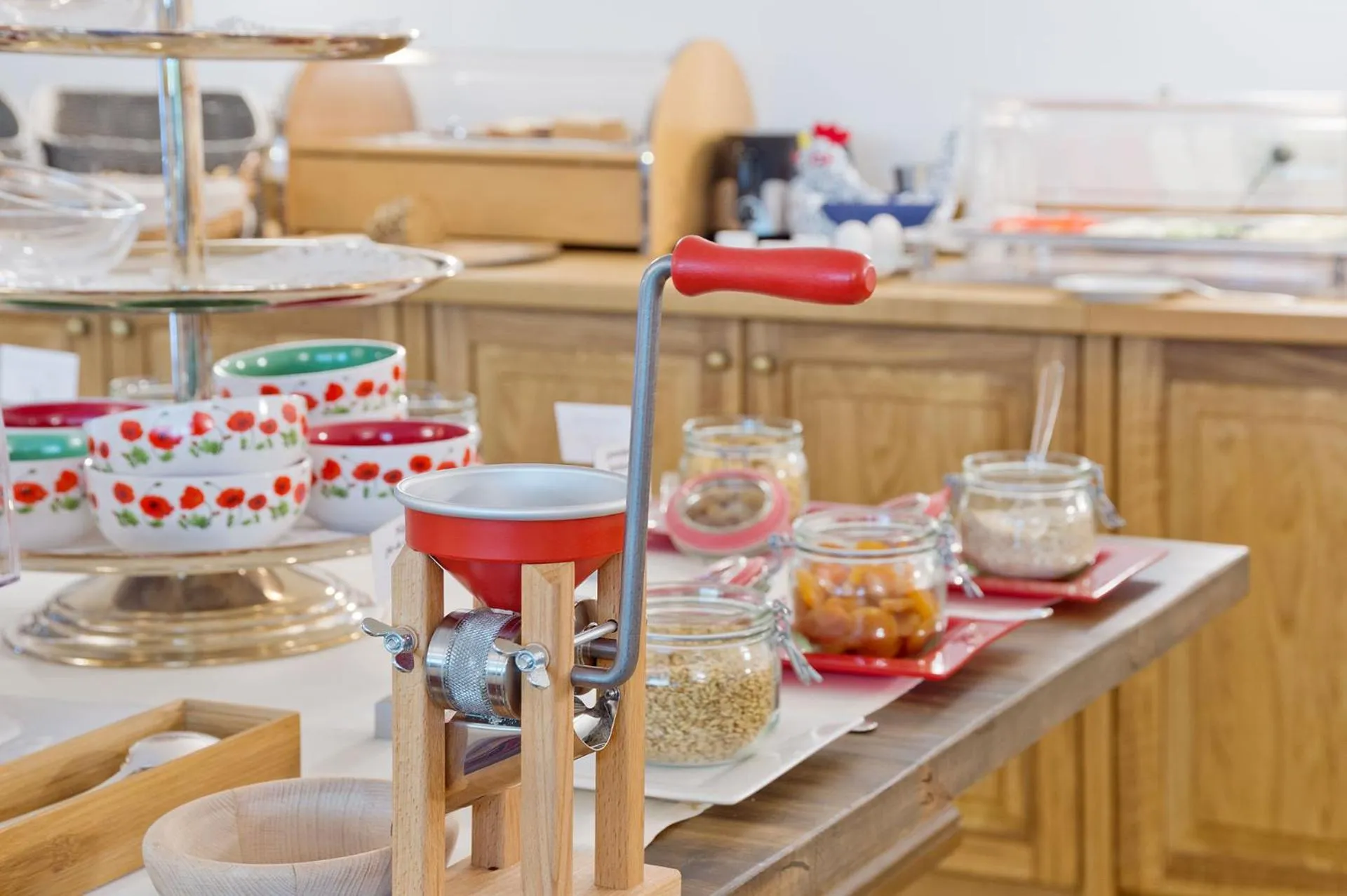 Buffet breakfast in Romantik Waldhotel Mangold